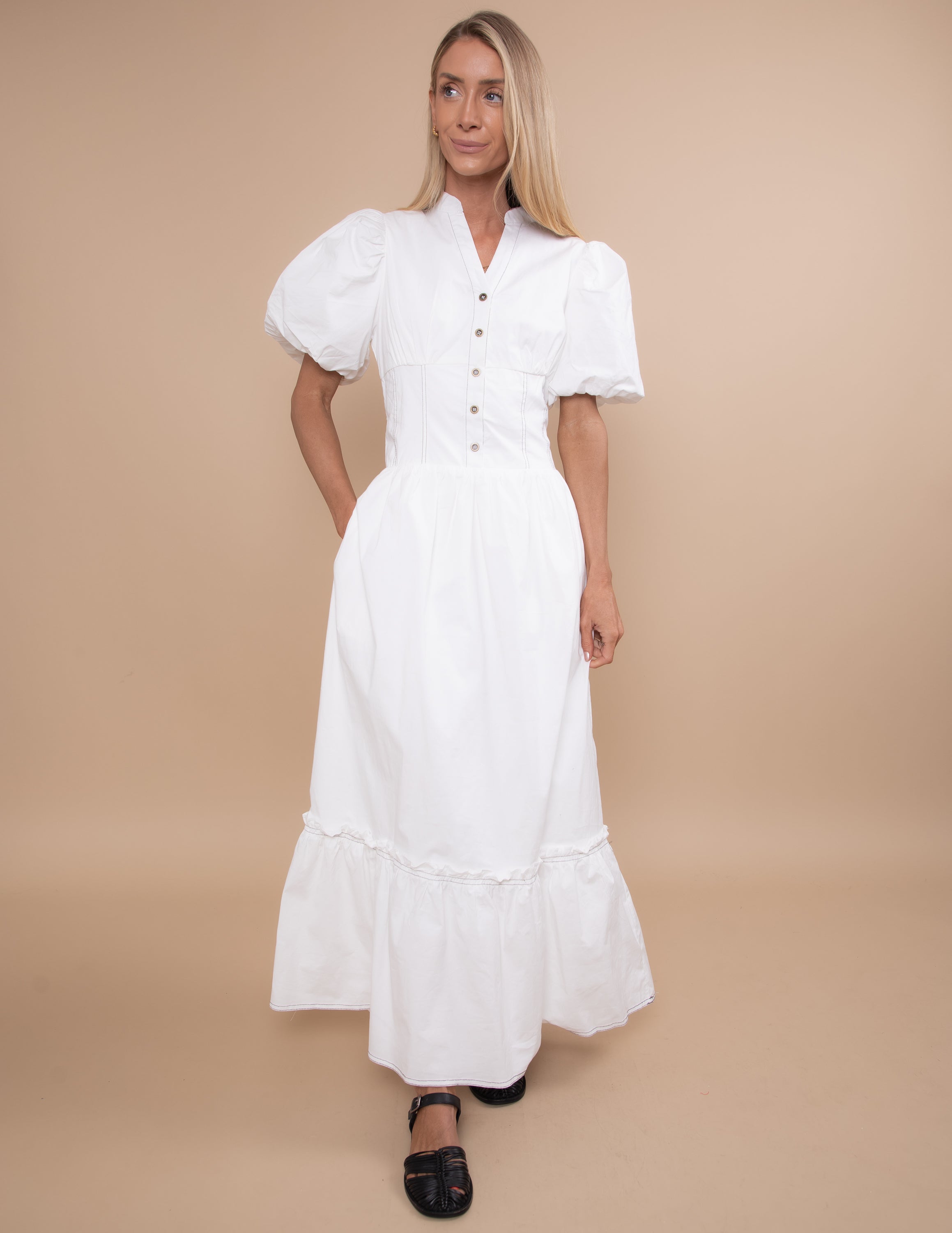 Serentiy Smocked Dress