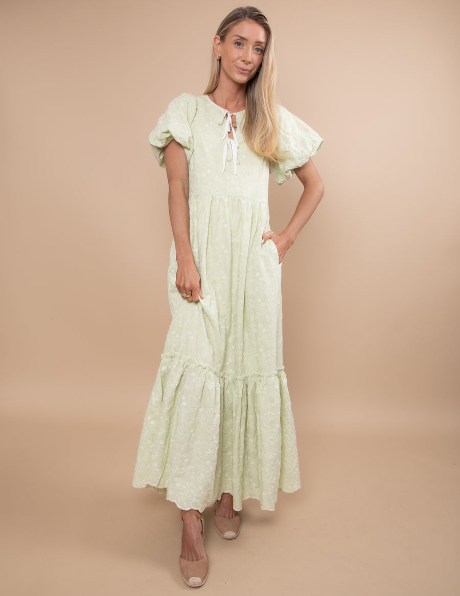 Finley Floral Embroidered Dress