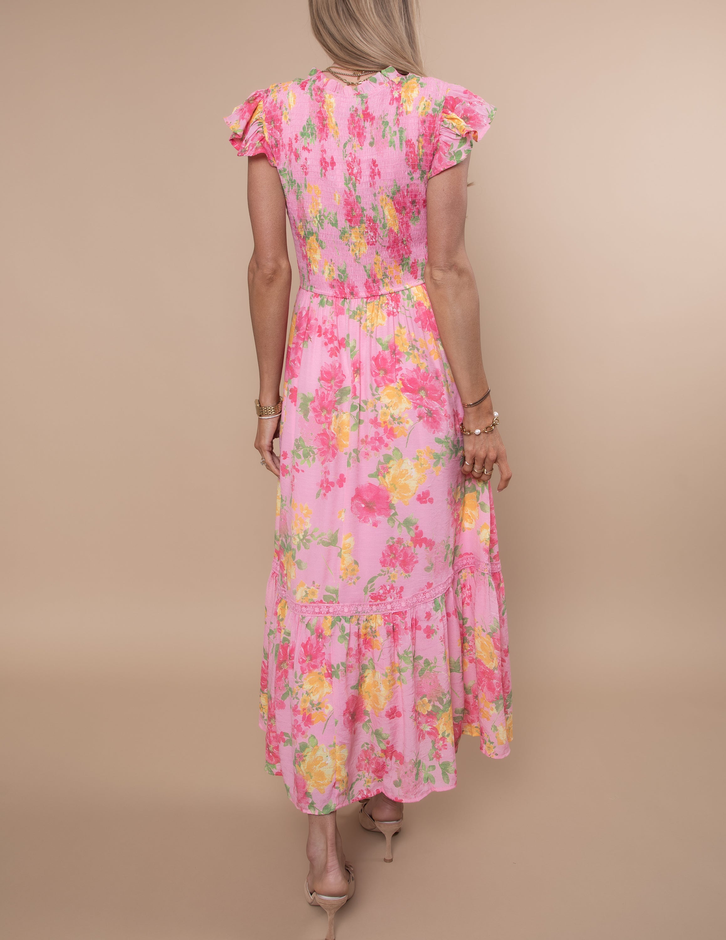 Elanora Floral Midi Dress