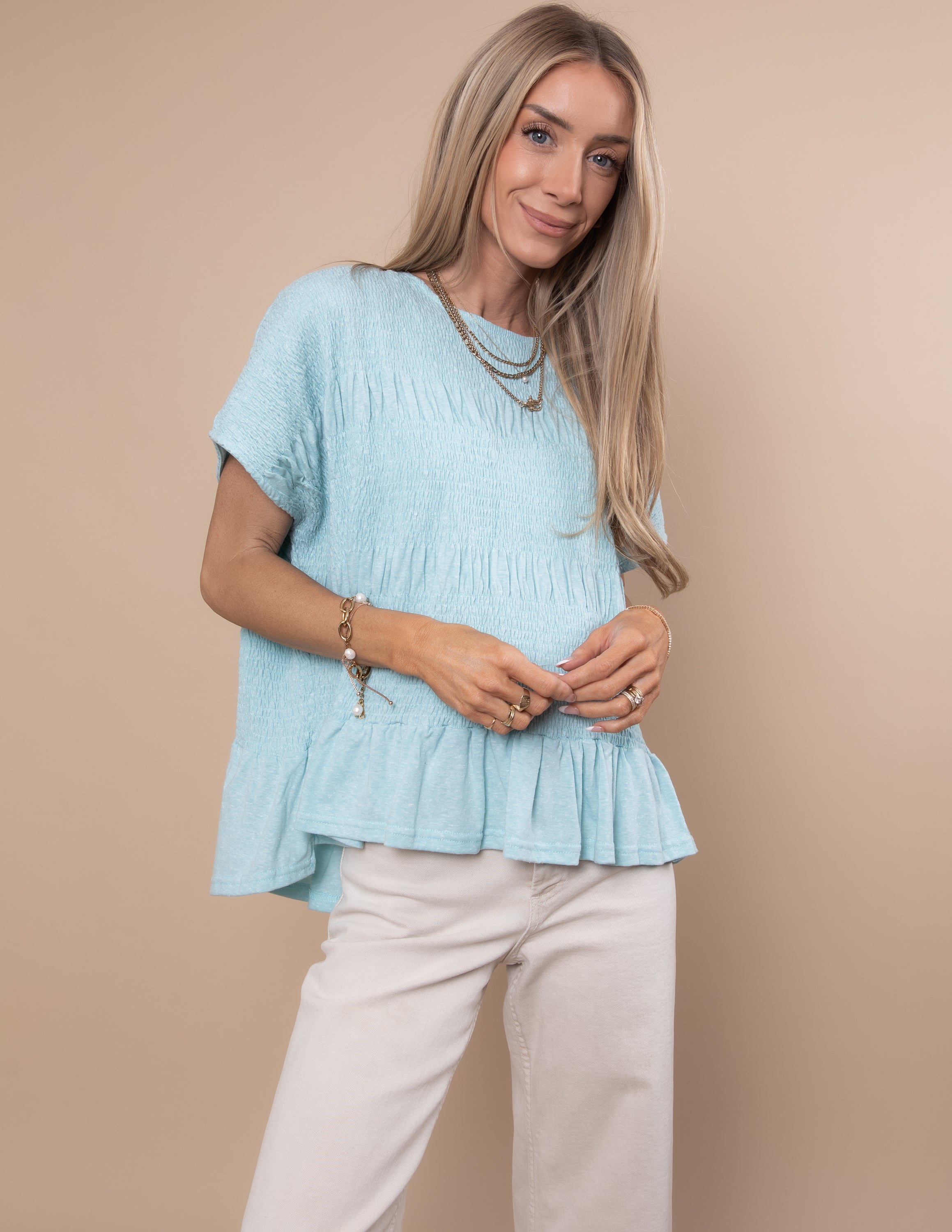 Kimber Ruffle Top