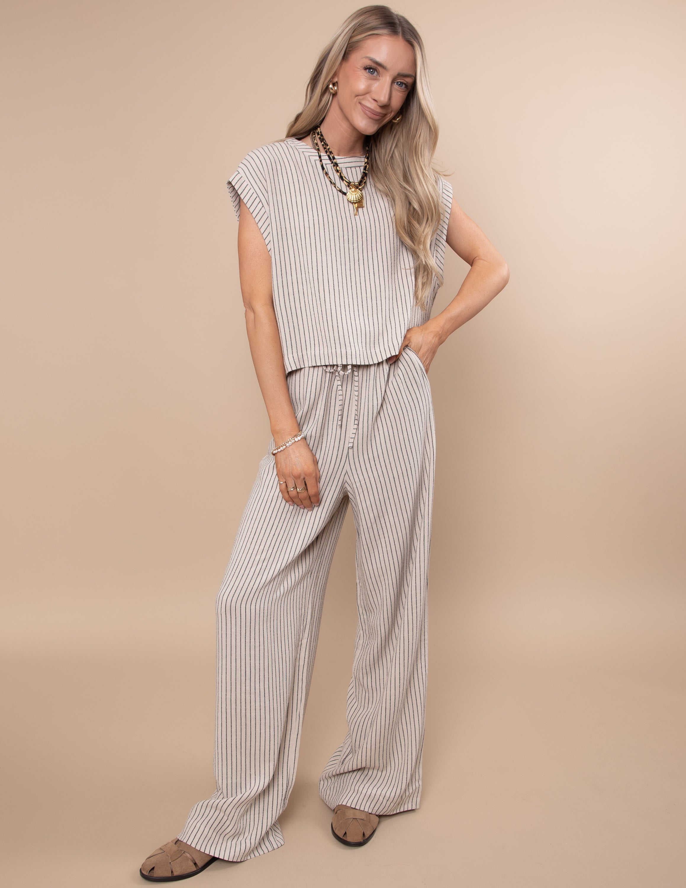 Kait Striped Set