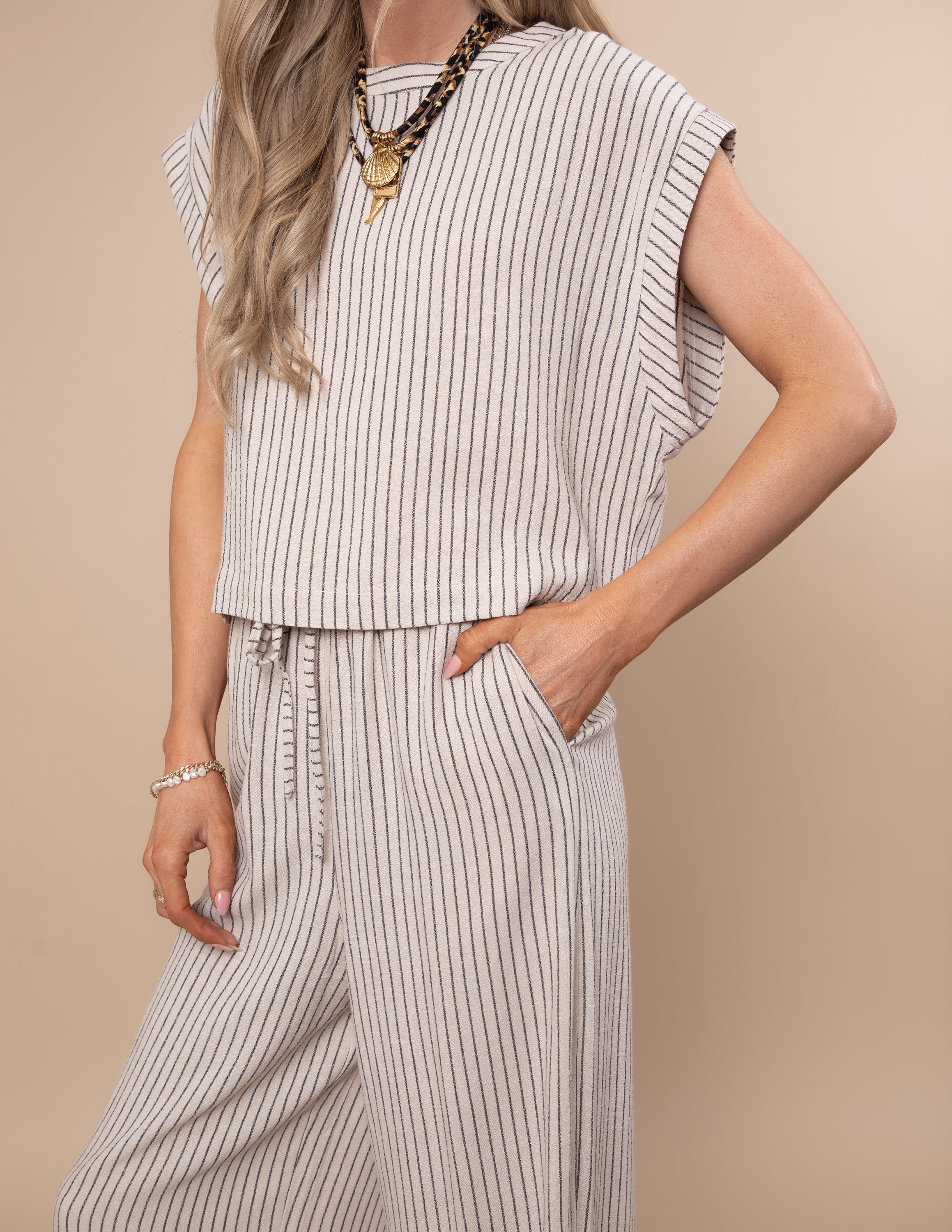 Kait Striped Set