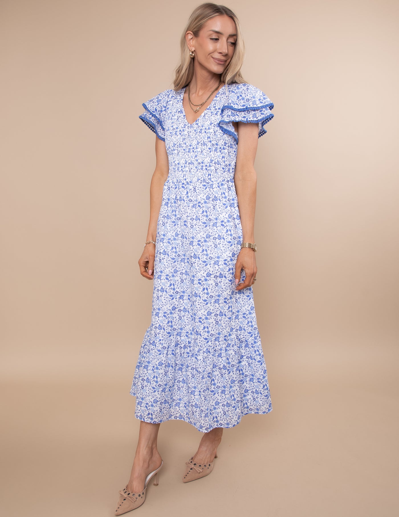 Maisie Floral Tiered Dress