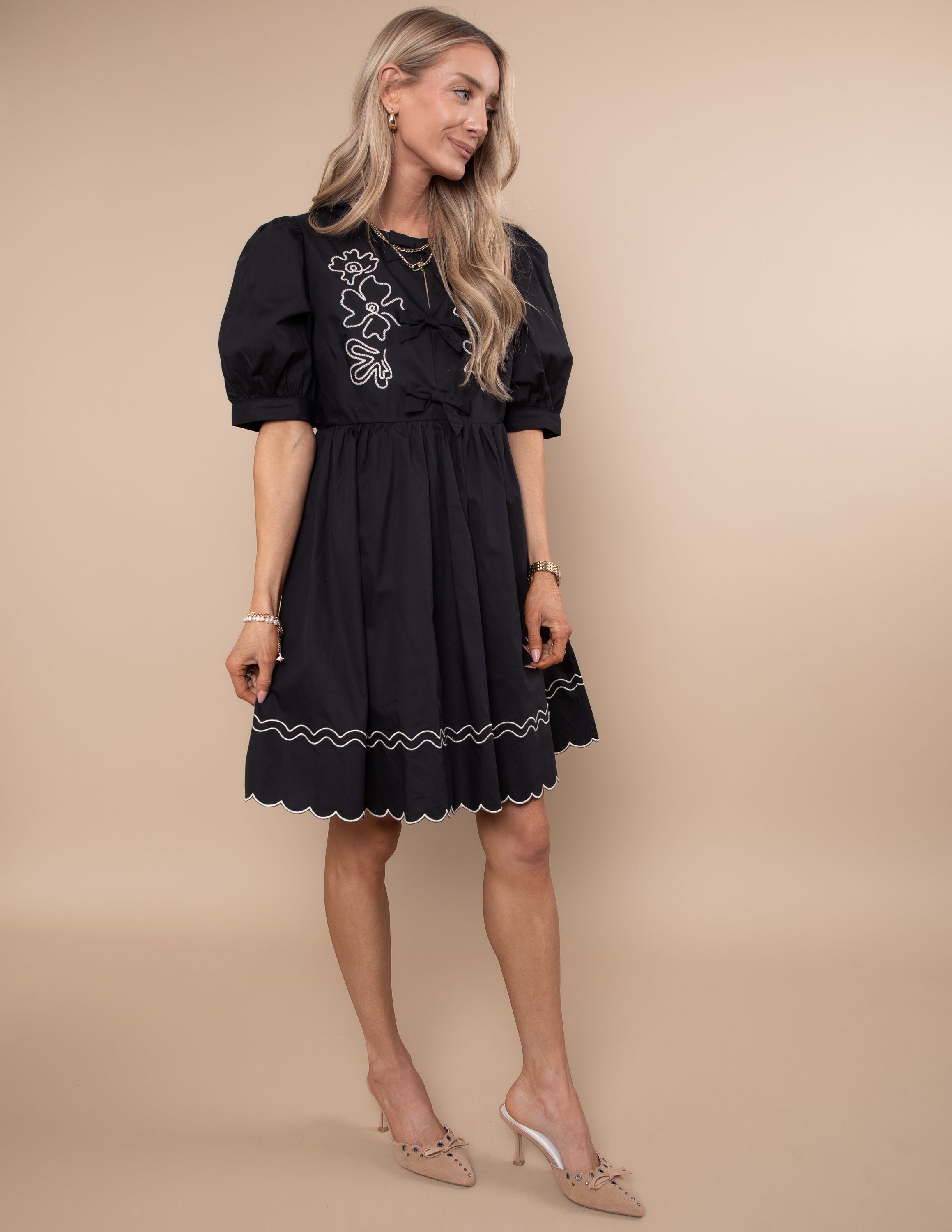 Weston Embroidered Dress L | Shop Stevie Weston Embroidered Dress L | Shop Stevie