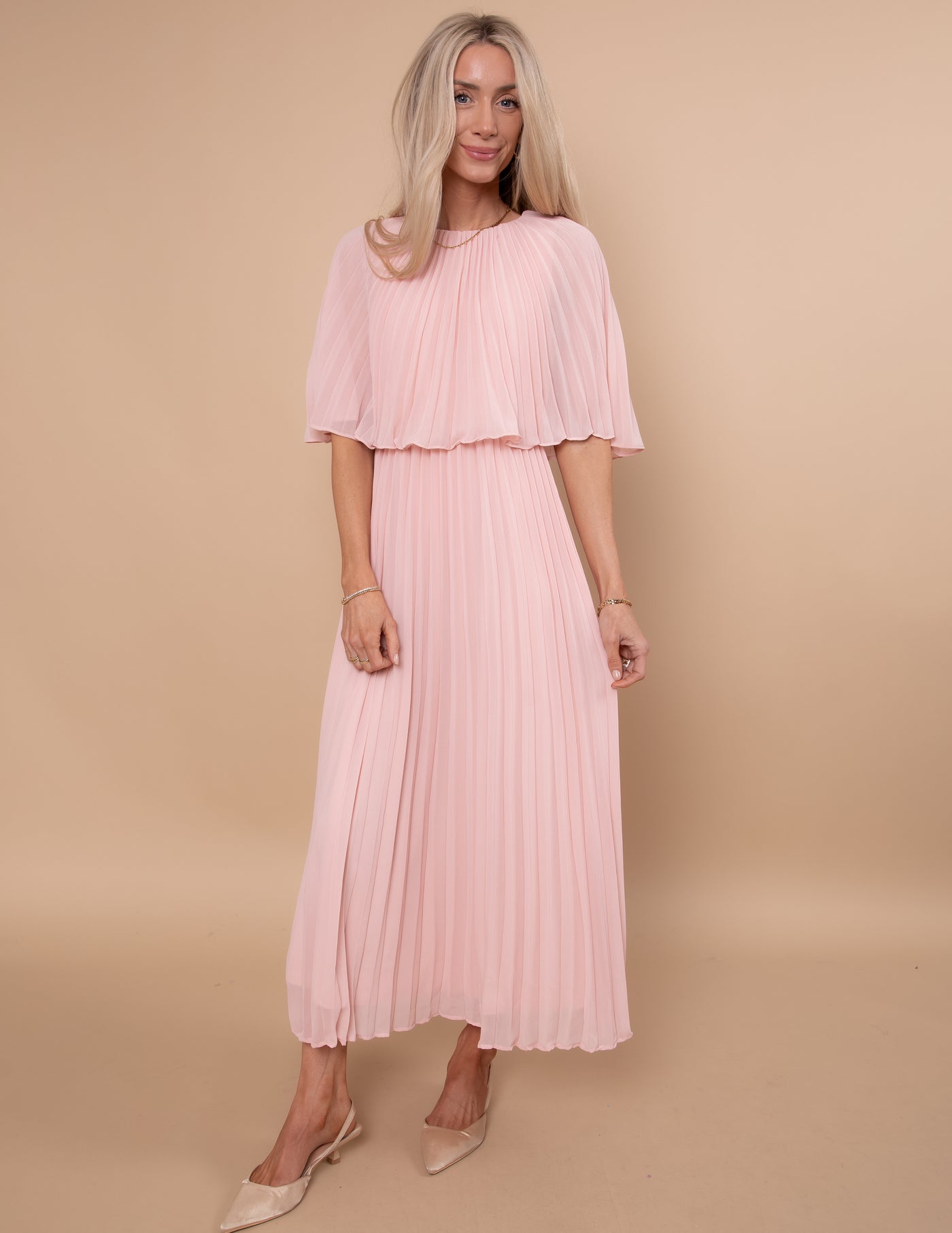Charlotte Pleated Dress