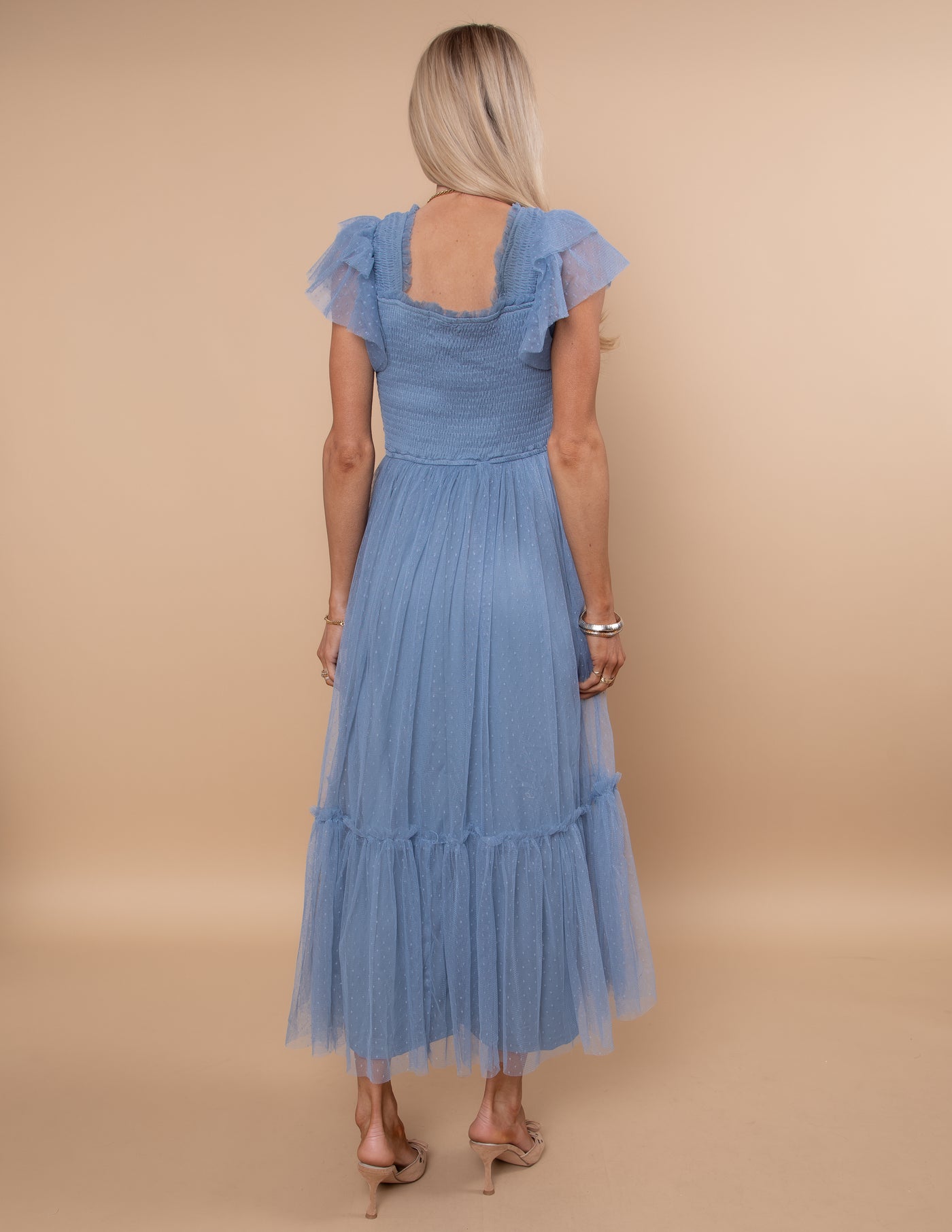 Anastasia Mesh Midi Dress