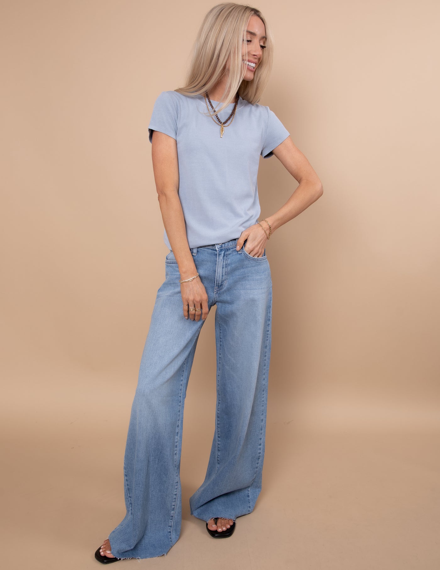 Lucienne Ribbed Top
