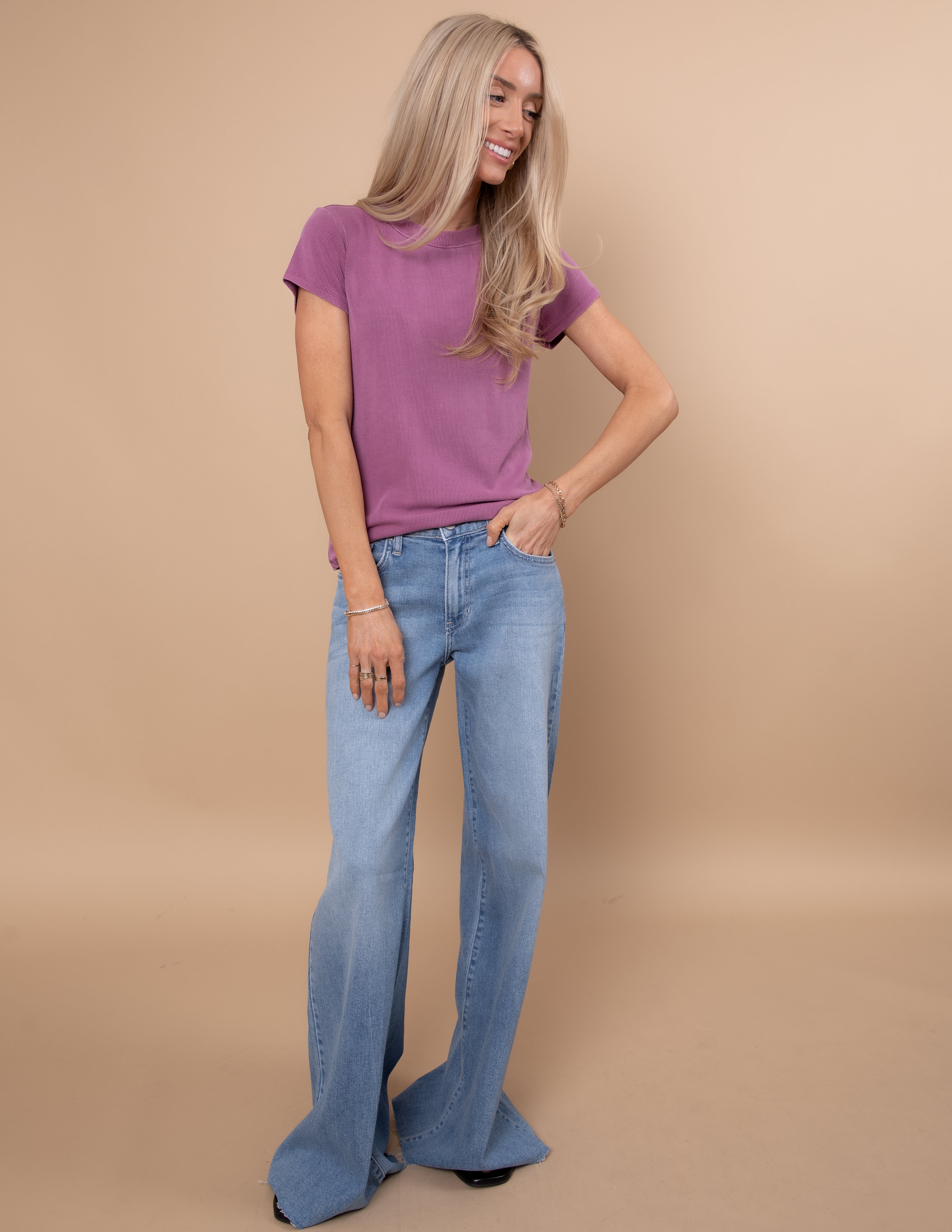 Lucienne Ribbed Top