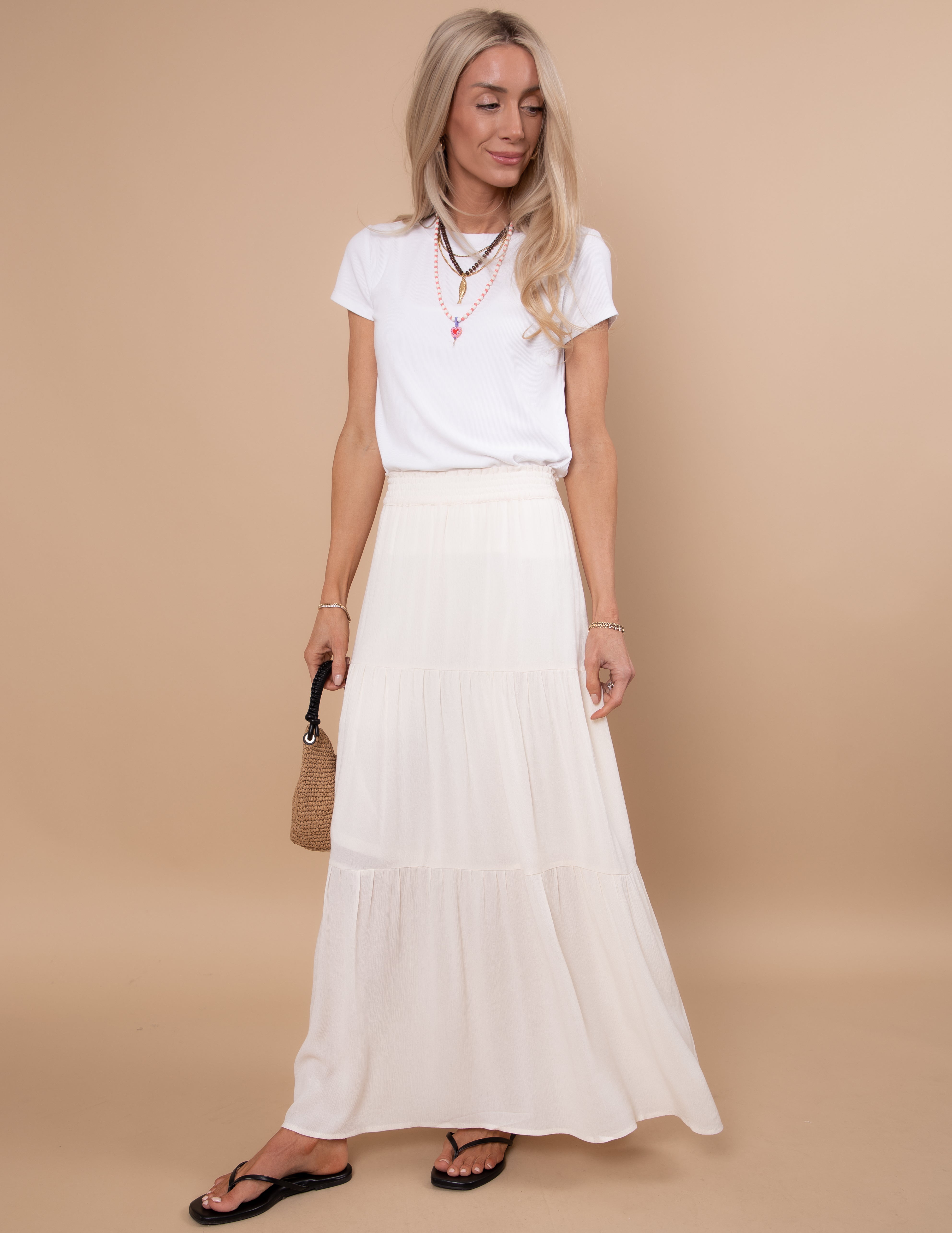 Liora Tiered Maxi Skirt