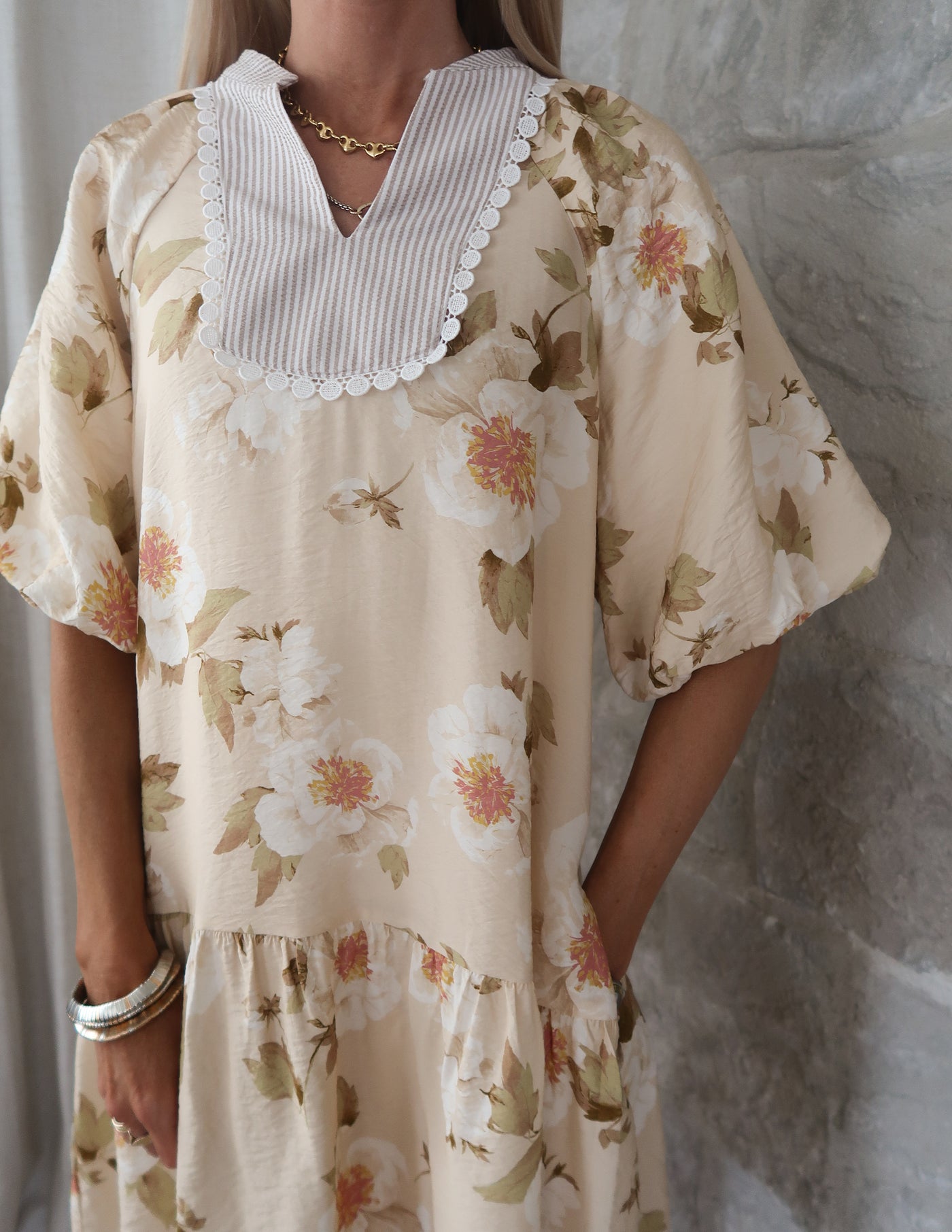 Delphine Floral Dress
