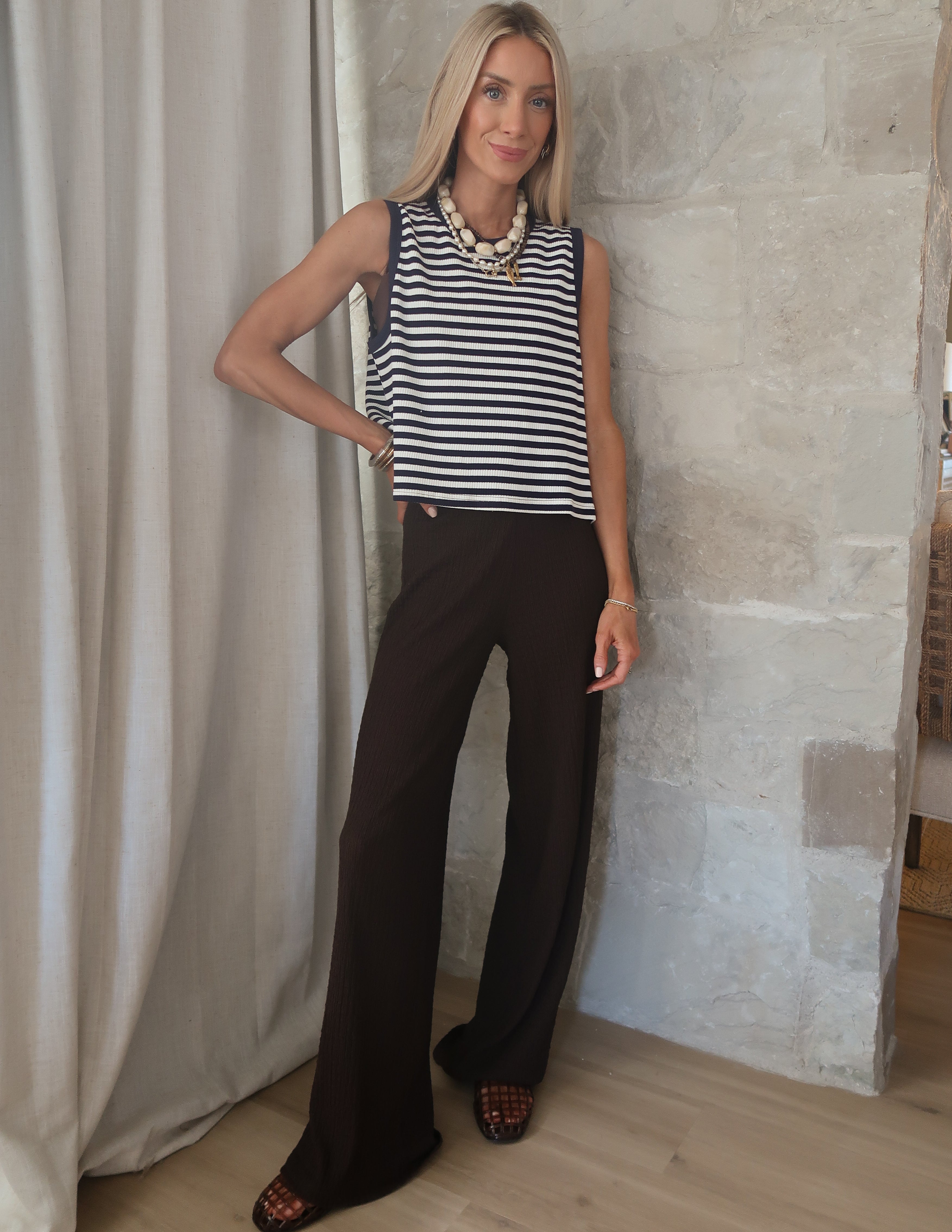 Marley Striped Sleeveless Top