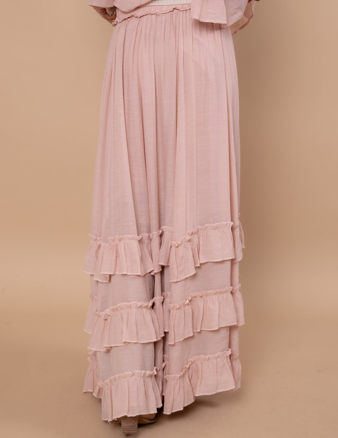 Beatrice Ruffle Maxi Skirt