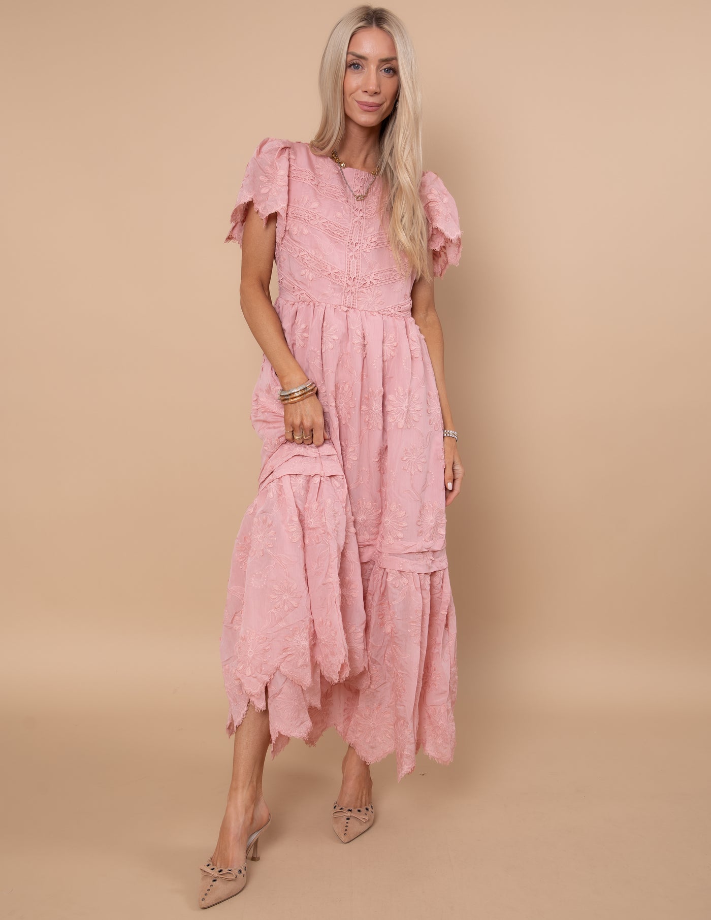 Madeleine Embroidered Dress