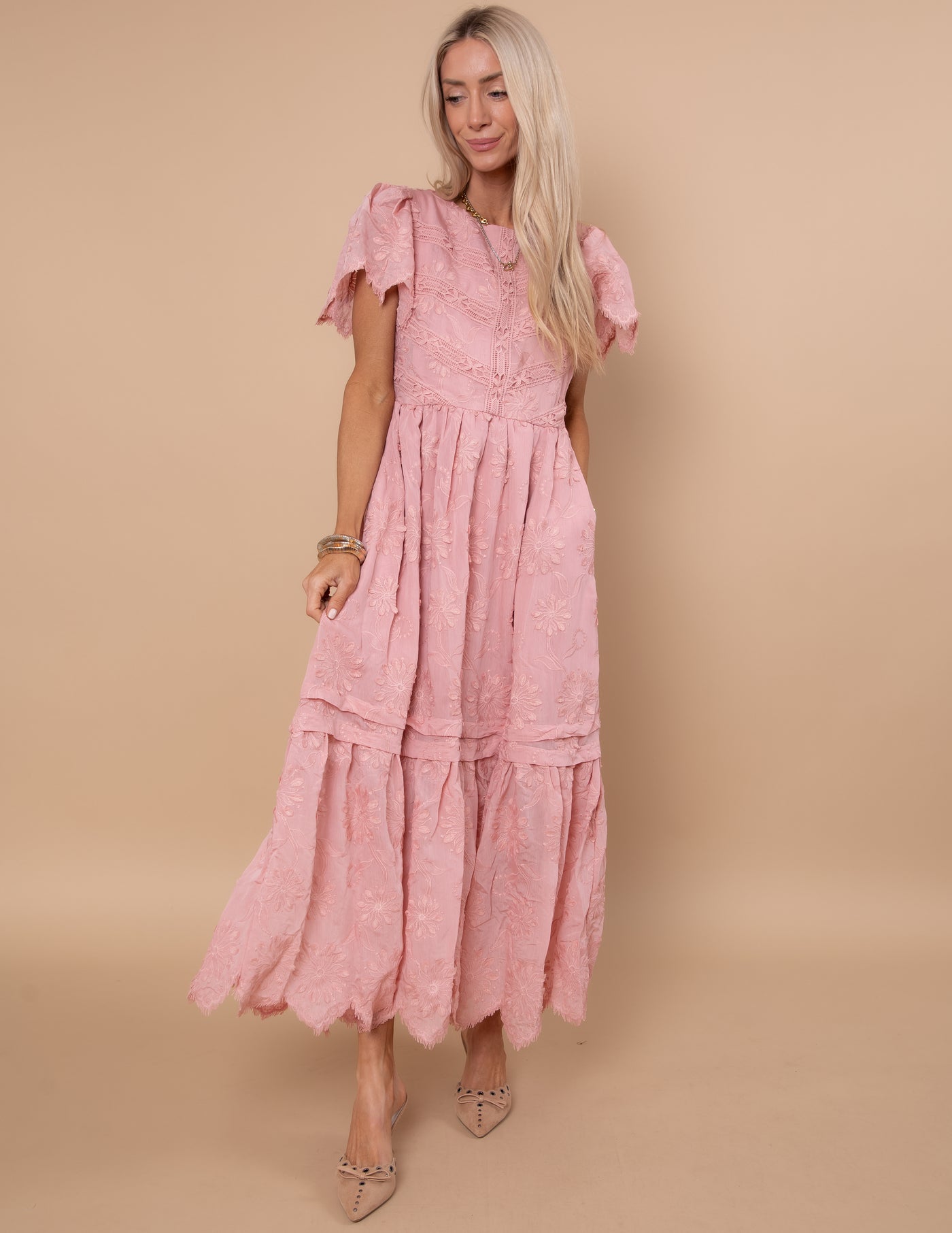 Madeleine Embroidered Dress