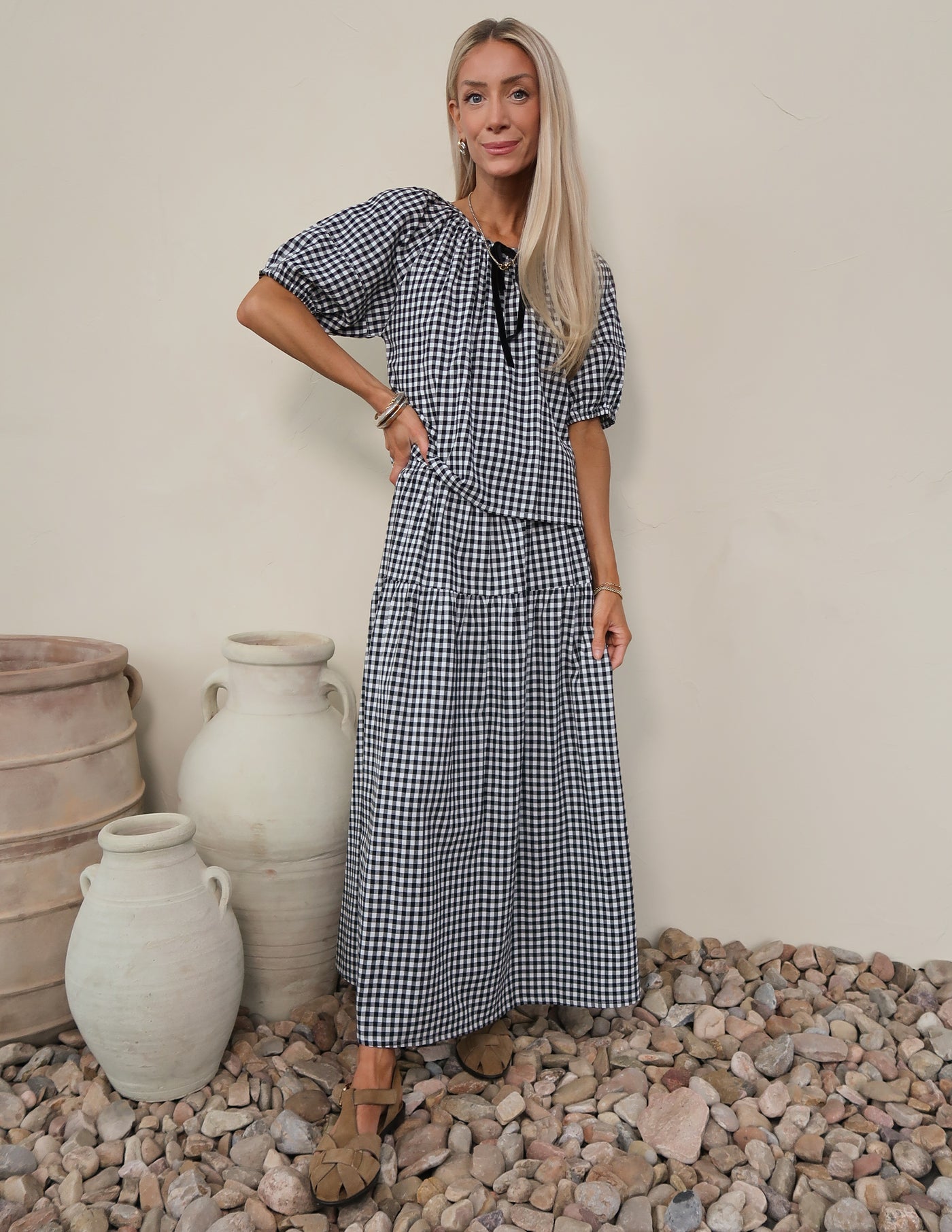 Rowen Gingham Set