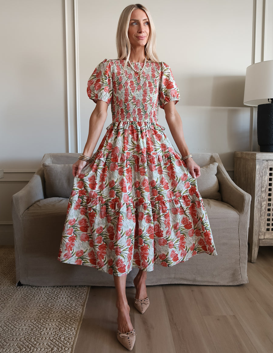 Maren Floral Dress
