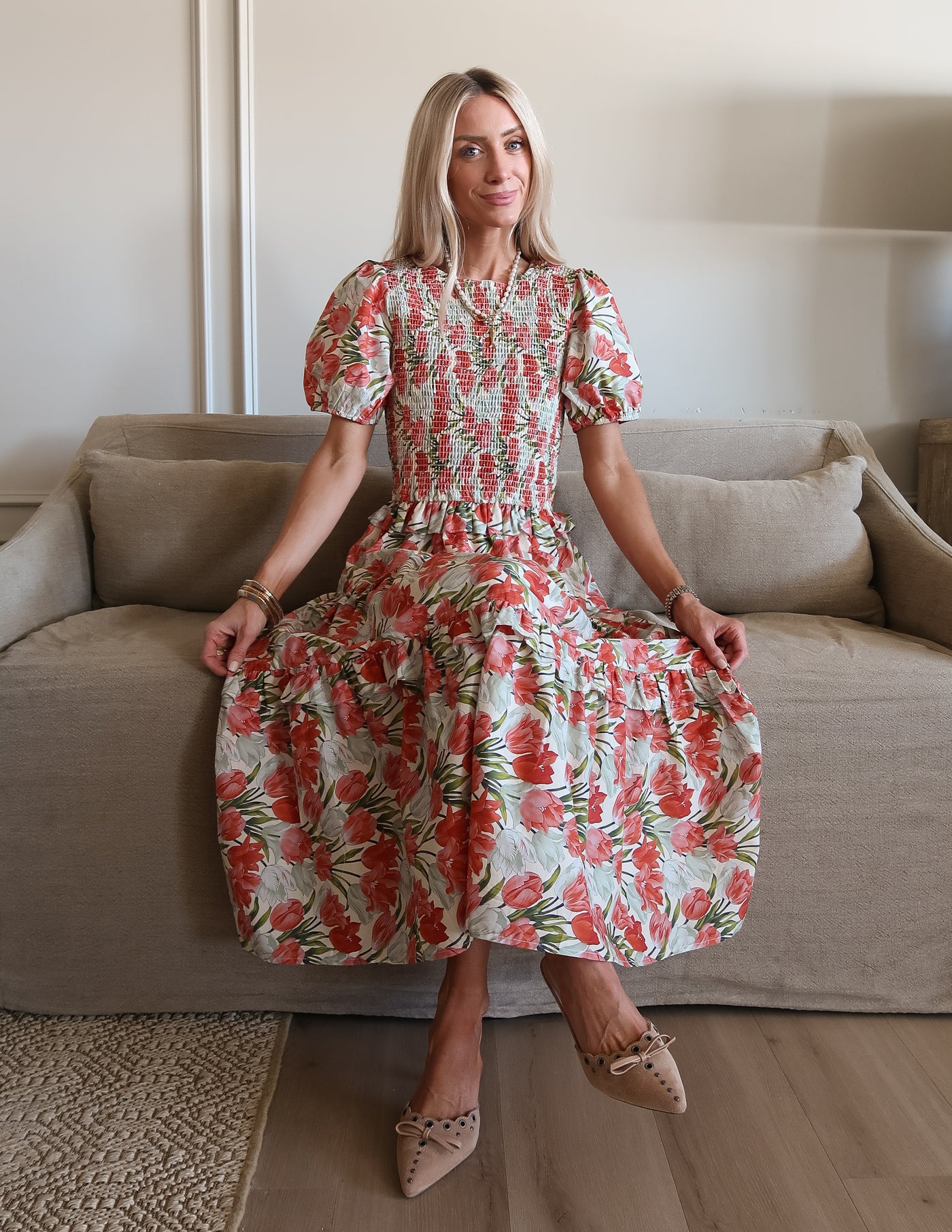 Maren Floral Dress