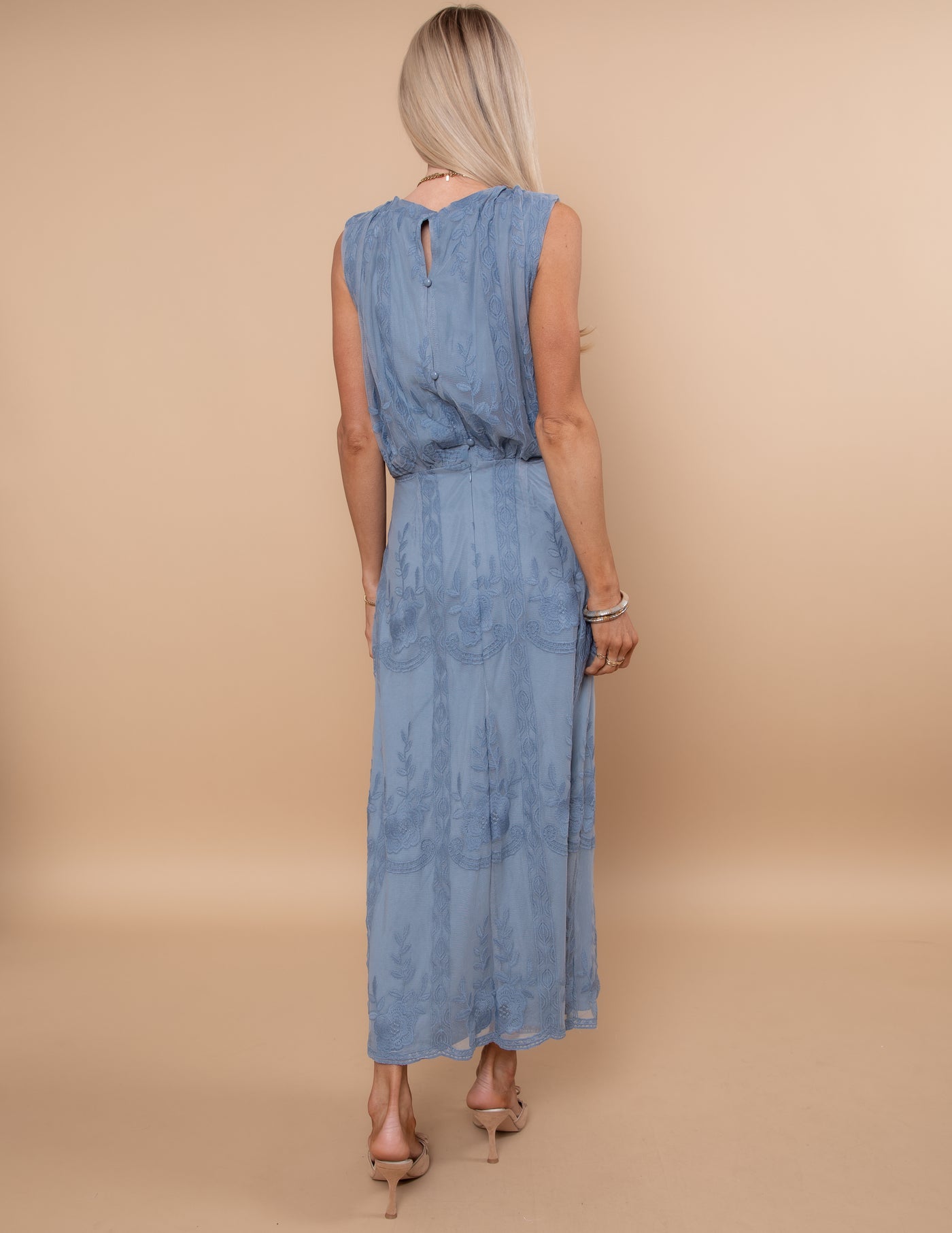 Blue Thistle Lace Dress