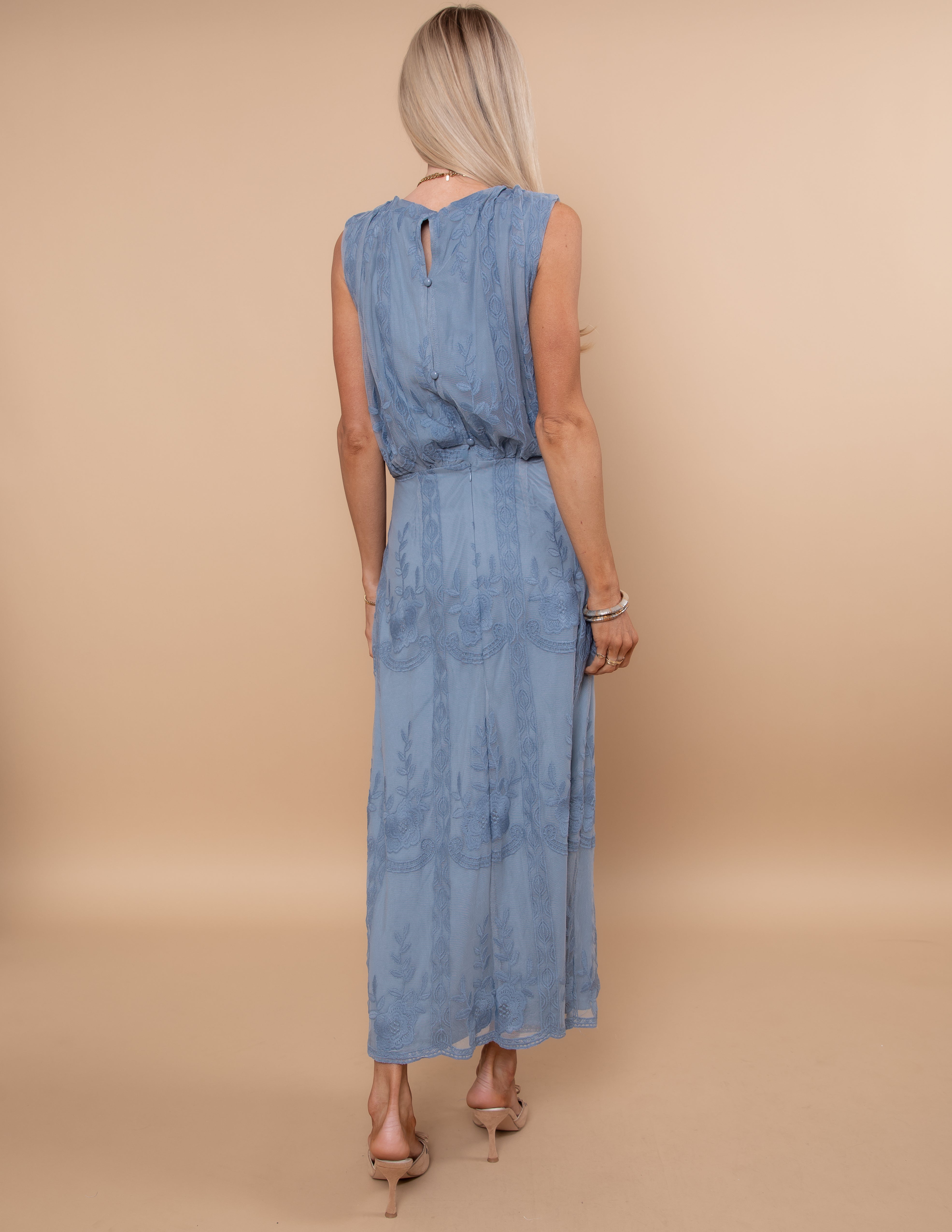 Blue Thistle Lace Dress