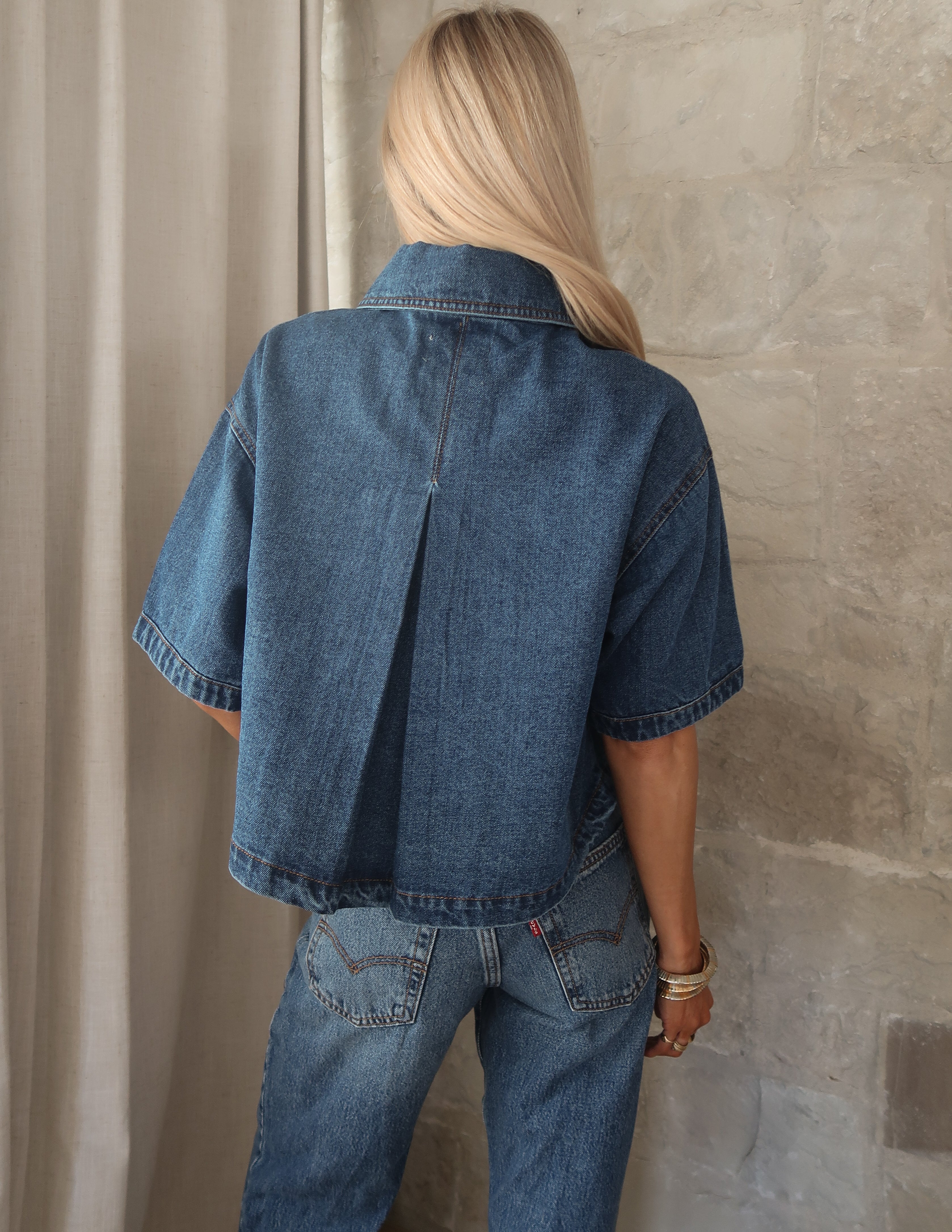 Westside Denim Top
