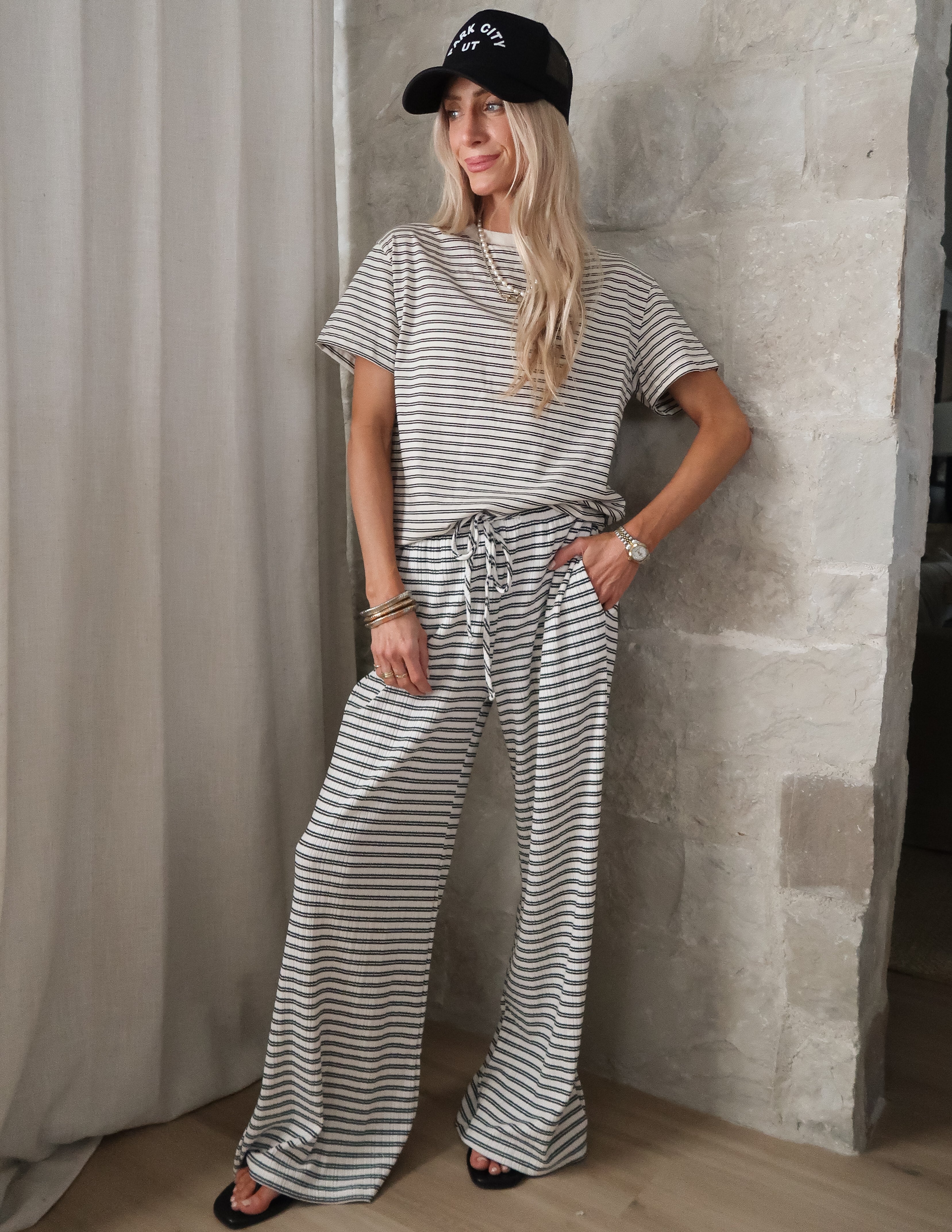 Sunday Striped Pants