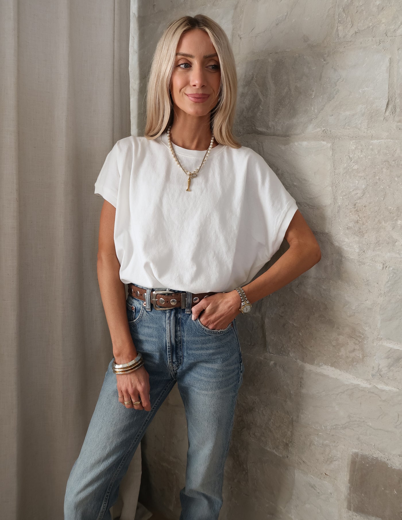 Court Mineral Washed Tee