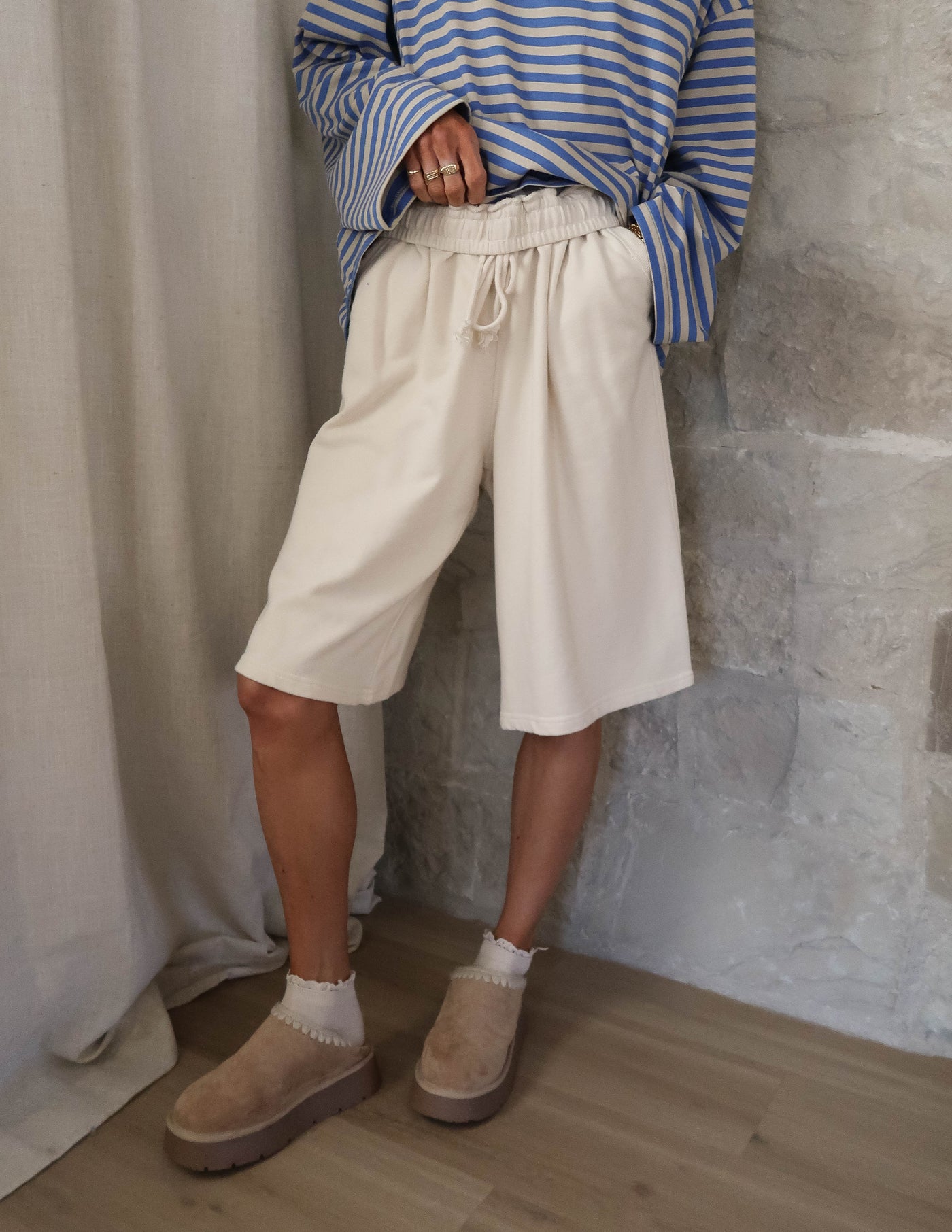 Sandstone Bermuda Shorts