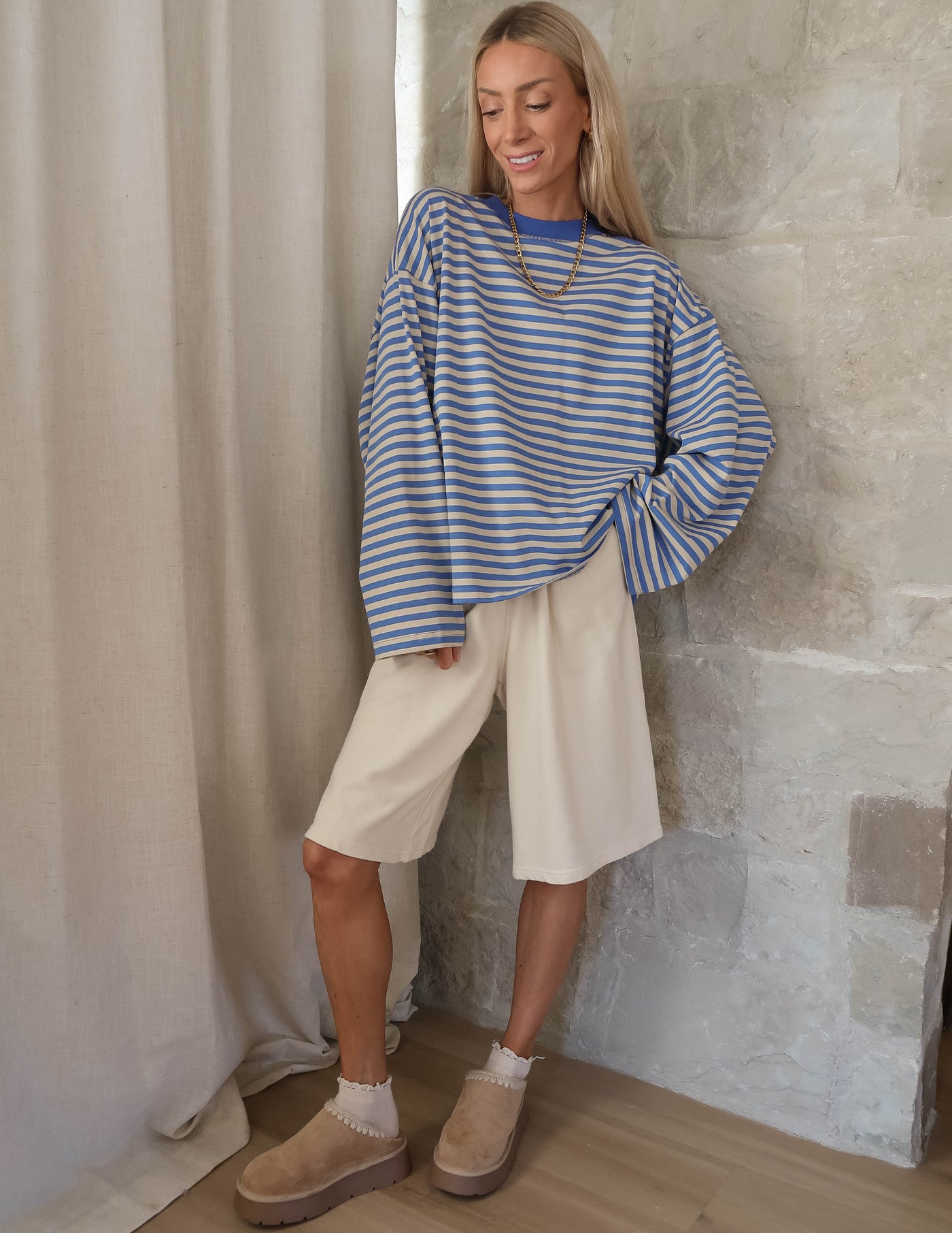 Sandstone Bermuda Shorts
