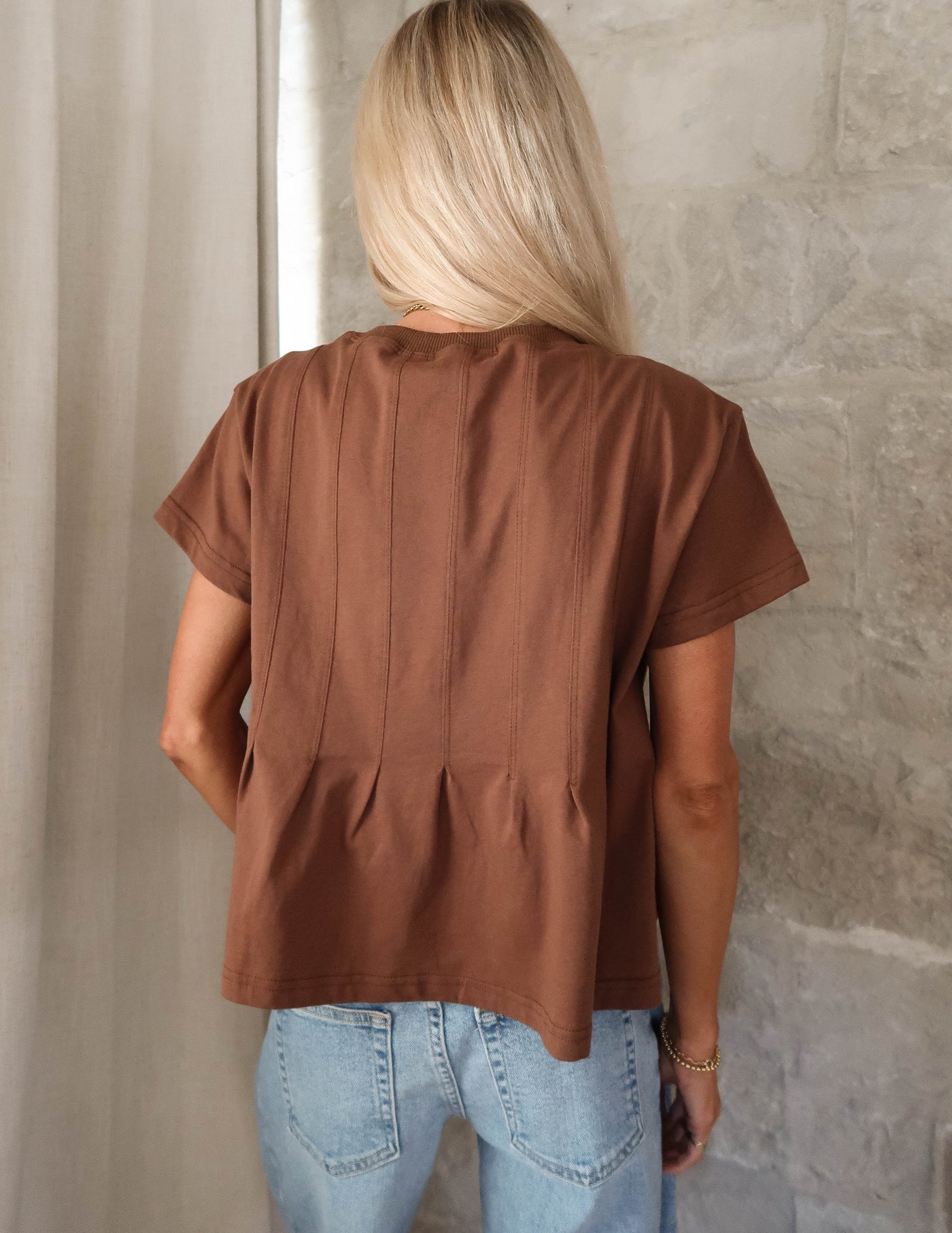 Arden Pleated Swing Top