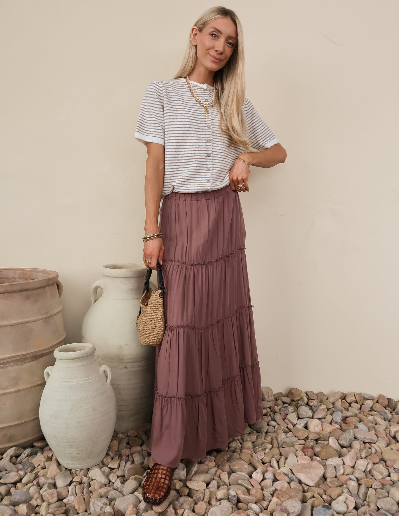 Coastal Button Knit
