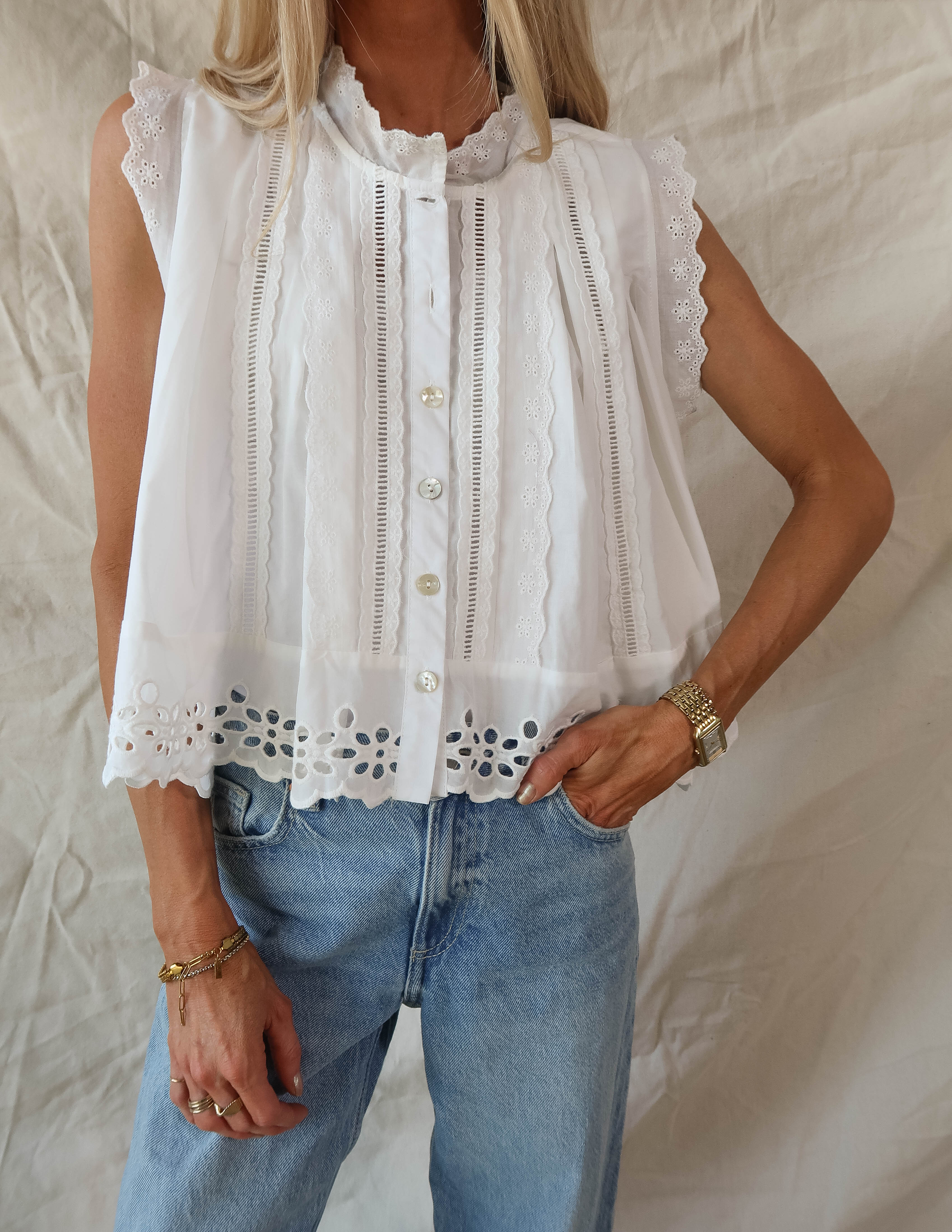 Isla Lace Tank