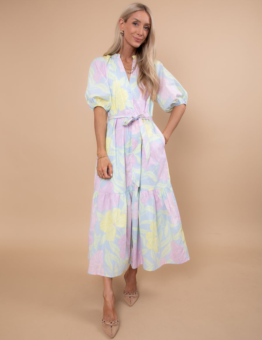 Brisa Floral Midi Dress