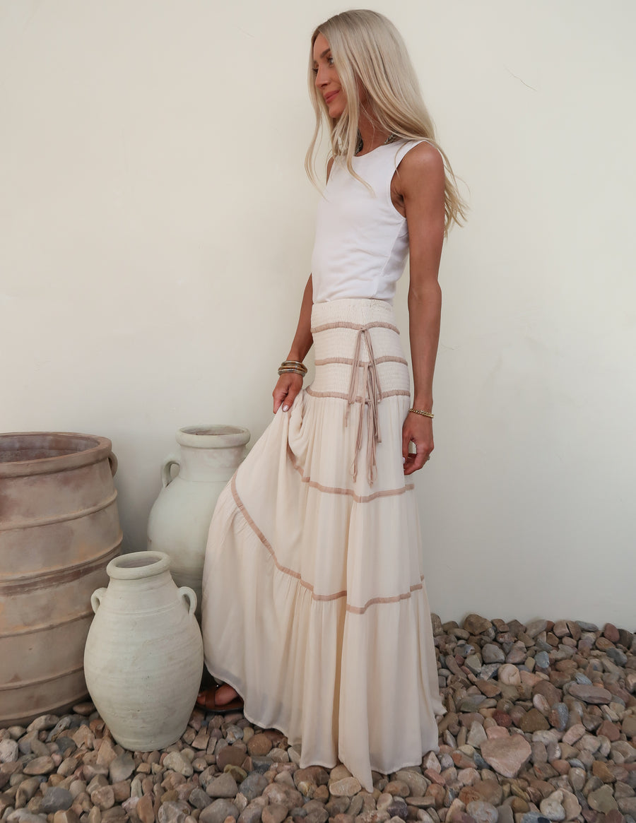 Sahara Breeze Maxi Skirt