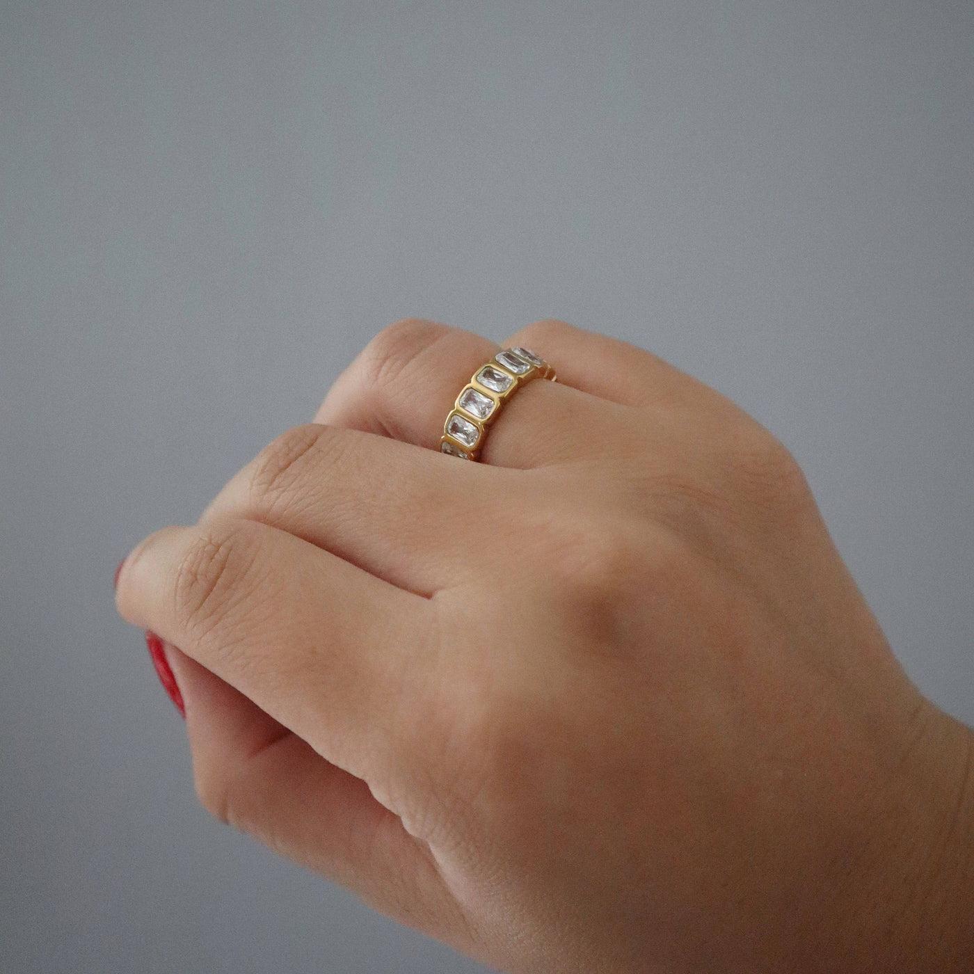 Jani Eternity Gold Ring