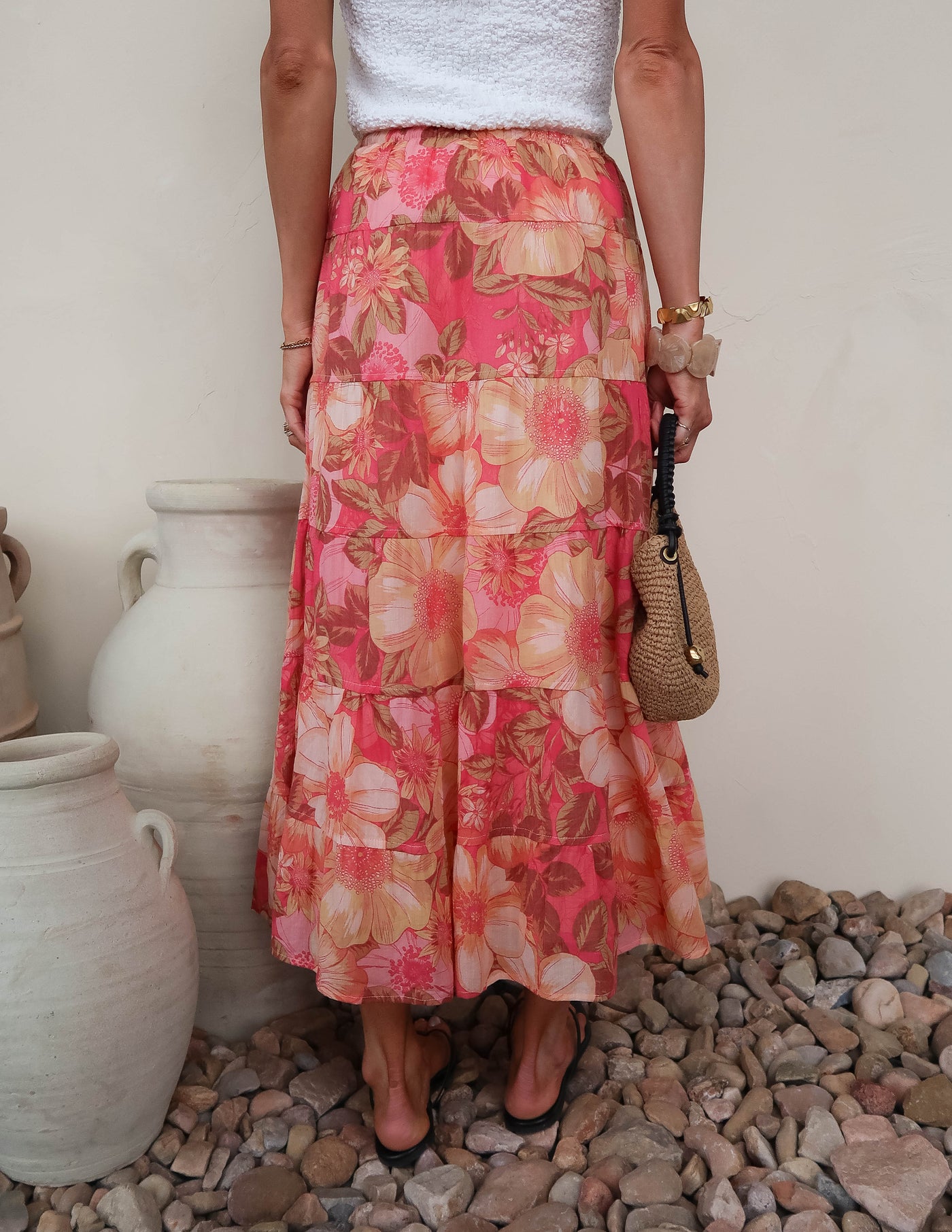 Melany Floral Skirt