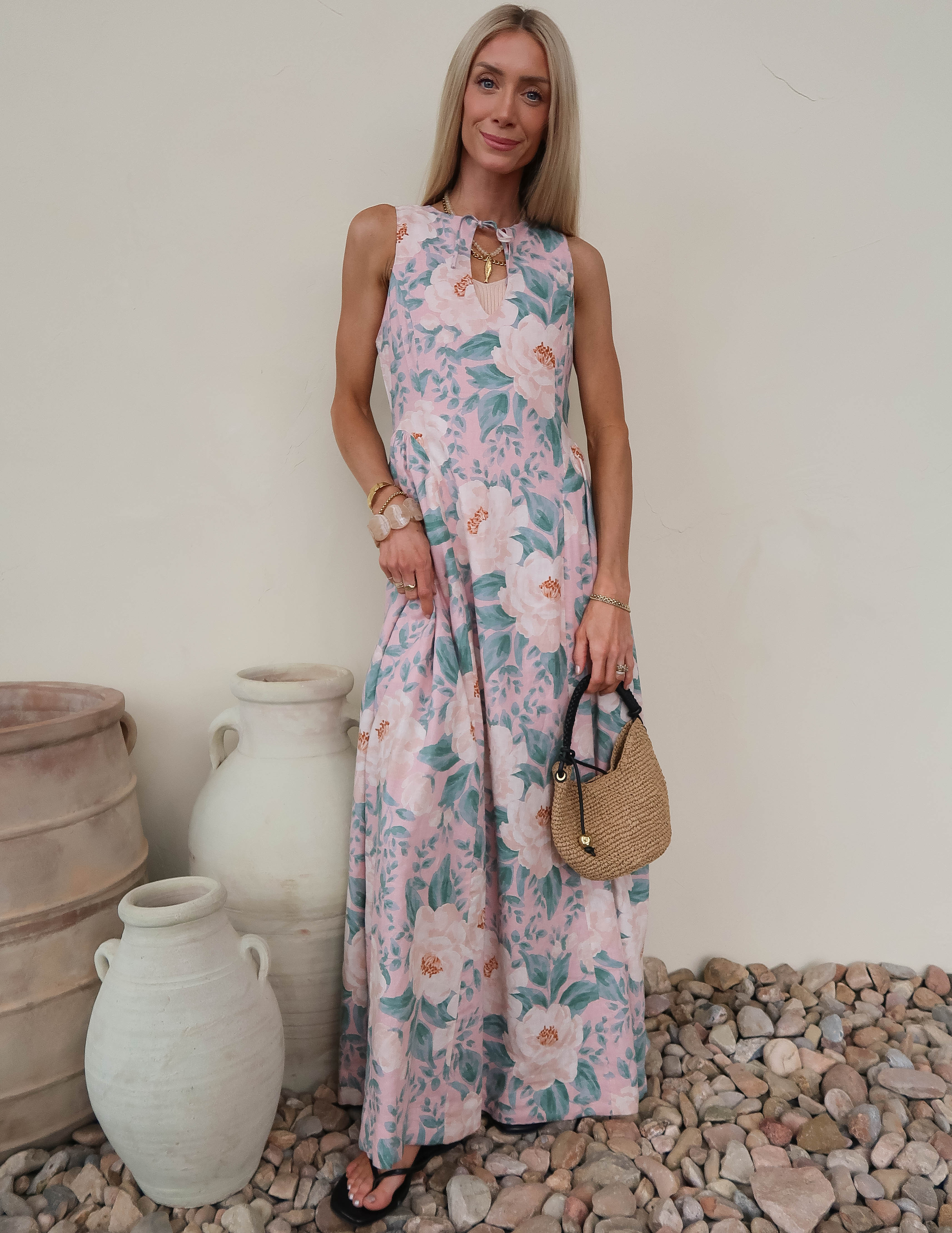 Callie Floral Maxi Dress