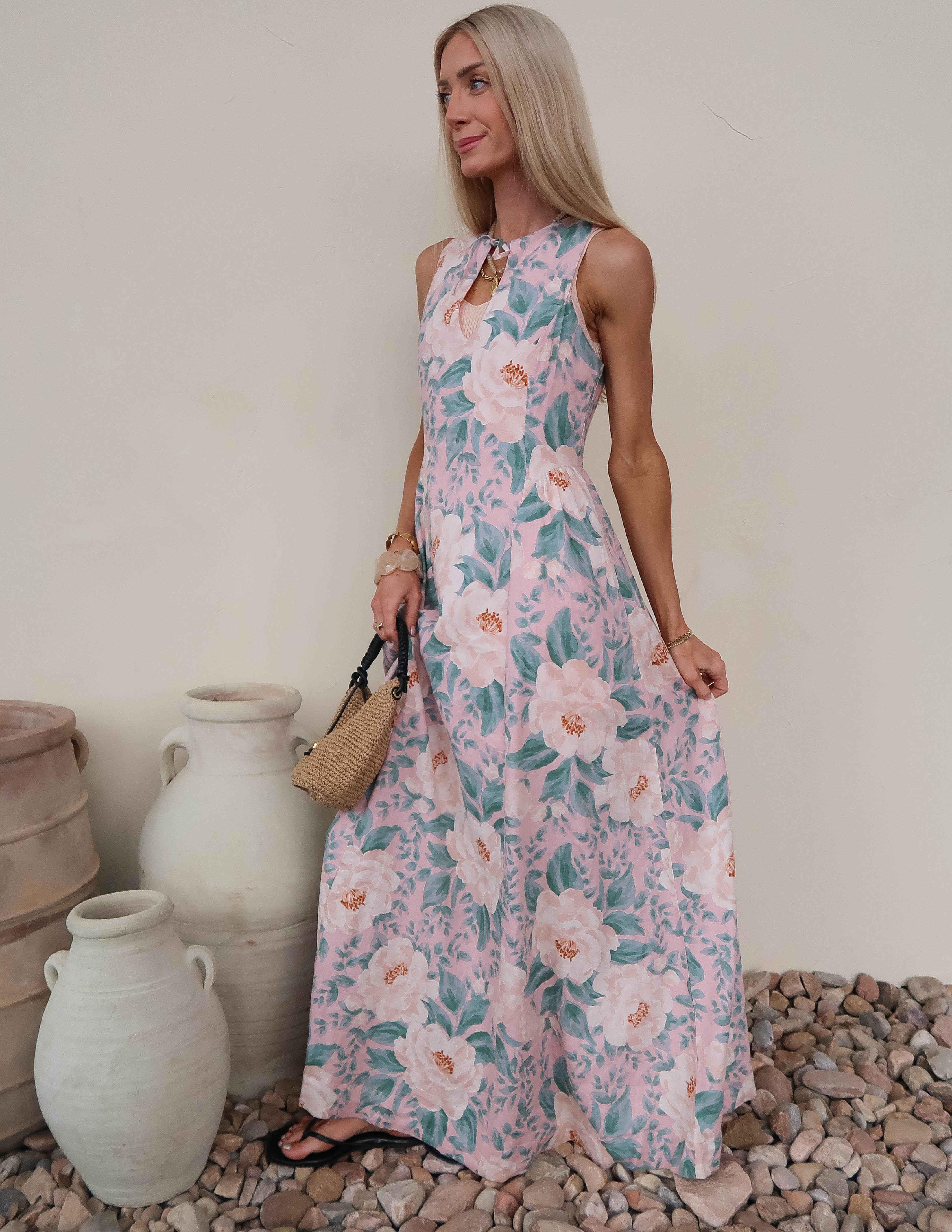 Callie Floral Maxi Dress