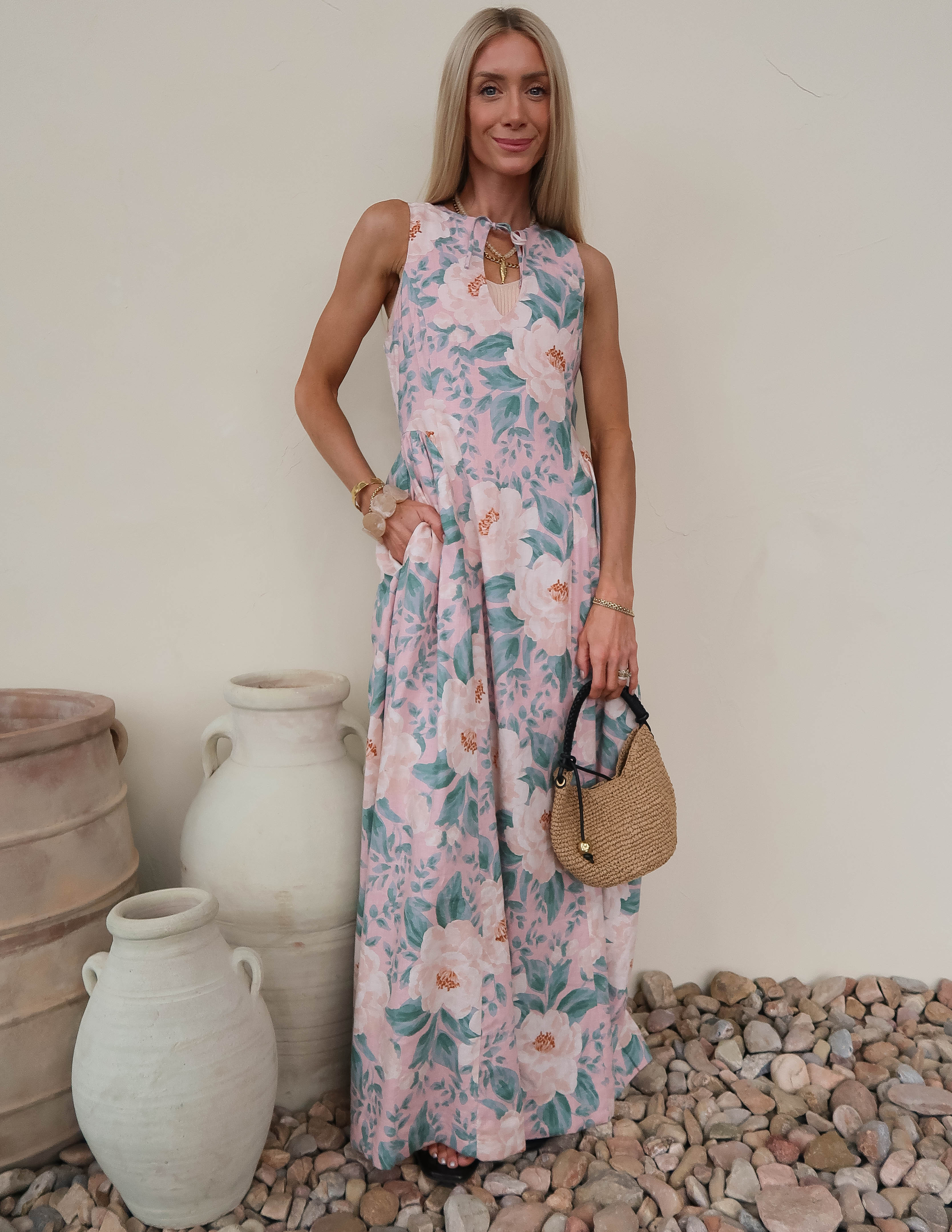 Callie Floral Maxi Dress