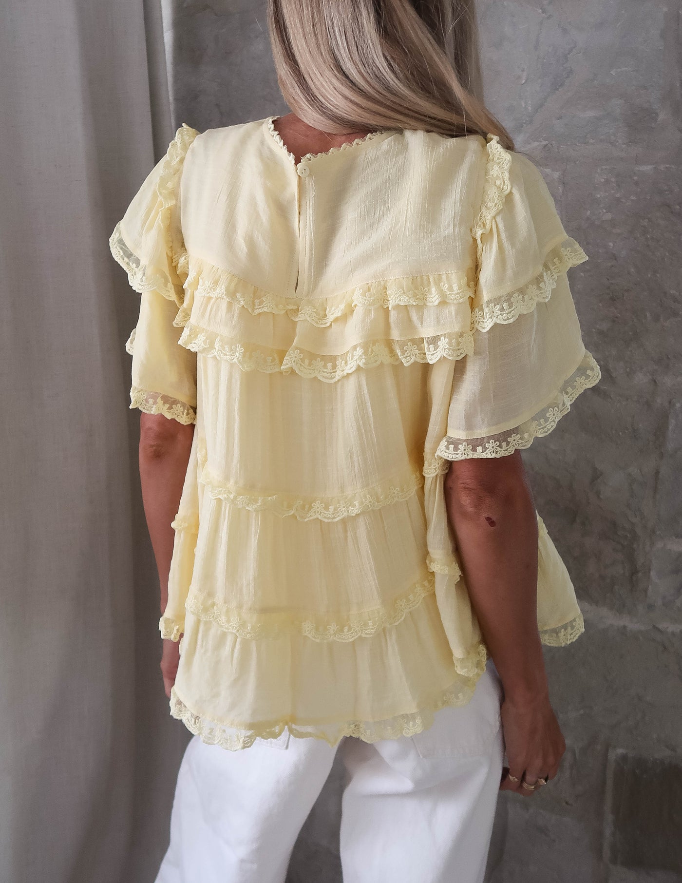 Sweet Symphony Ruffle Top