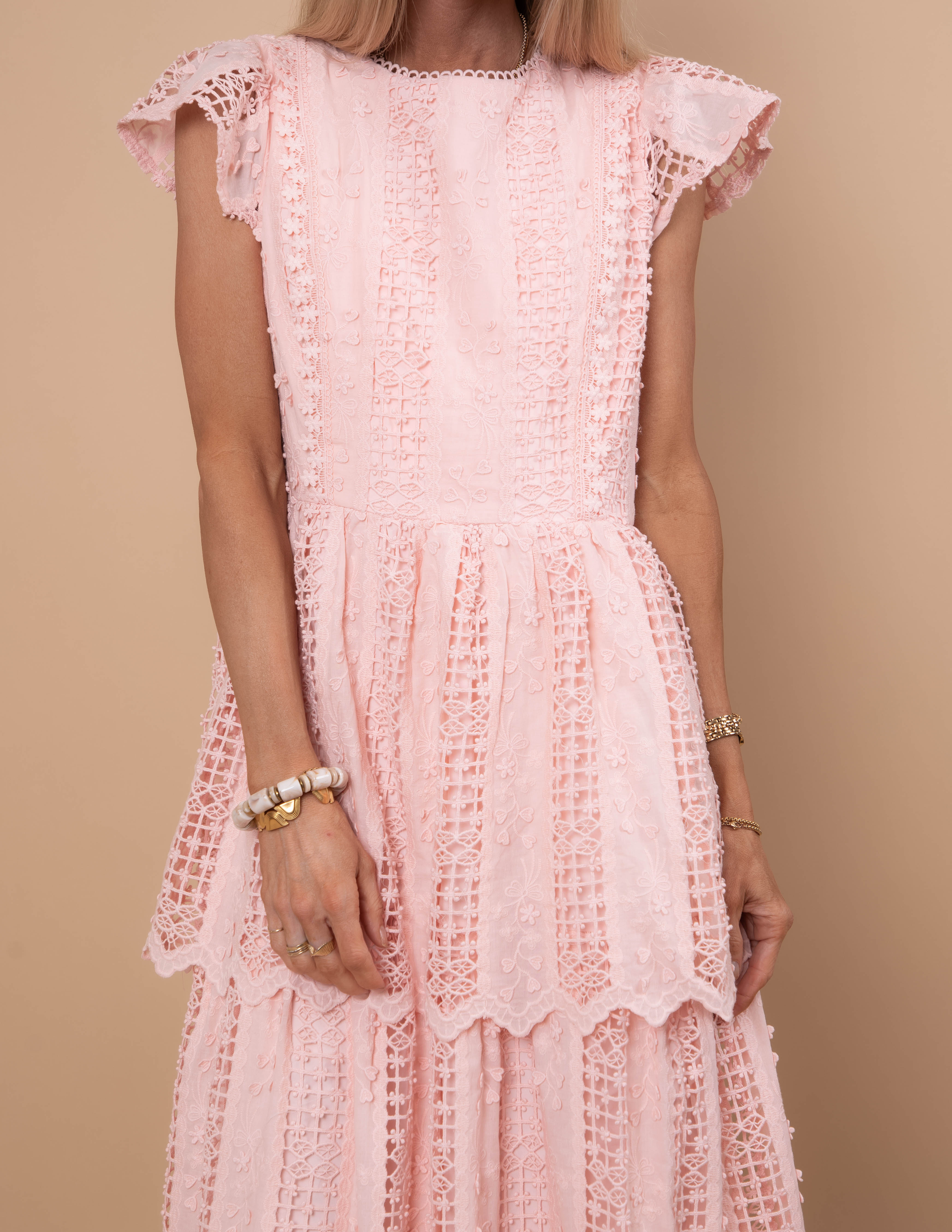 Ella Grace Lace Dress Blush / L | Shop Stevie Ella Grace Lace Dress Blush / L | Shop Stevie