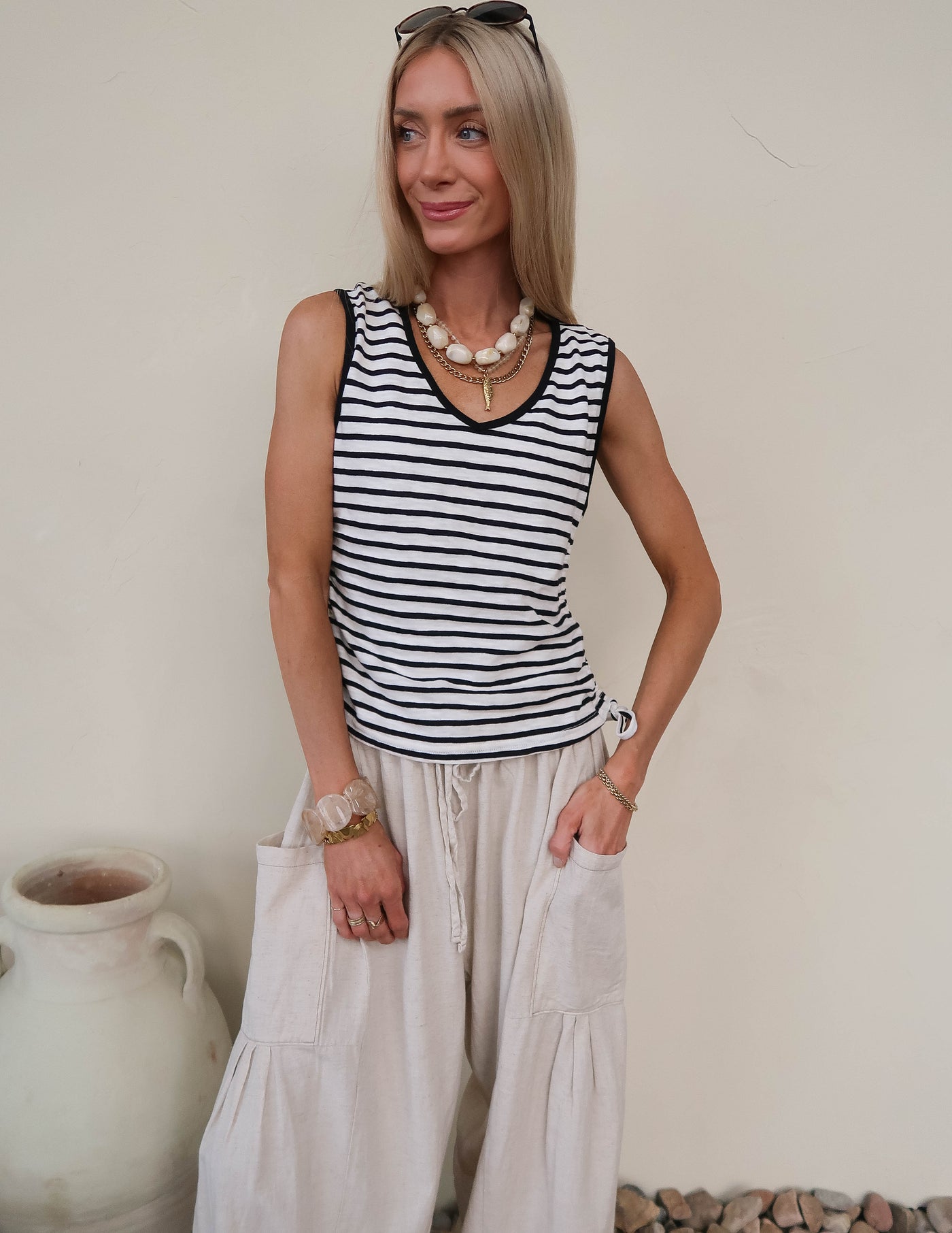 Lulu Striped Top