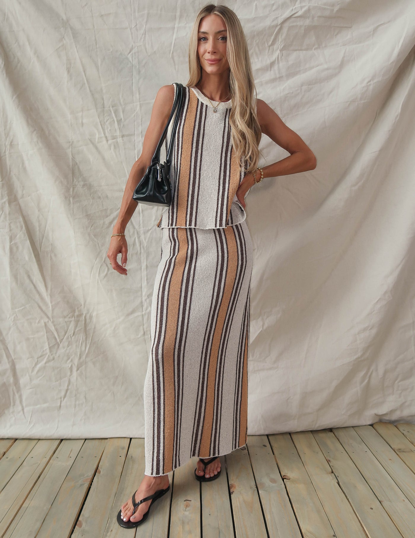 Sailor Striped Two Piece Set