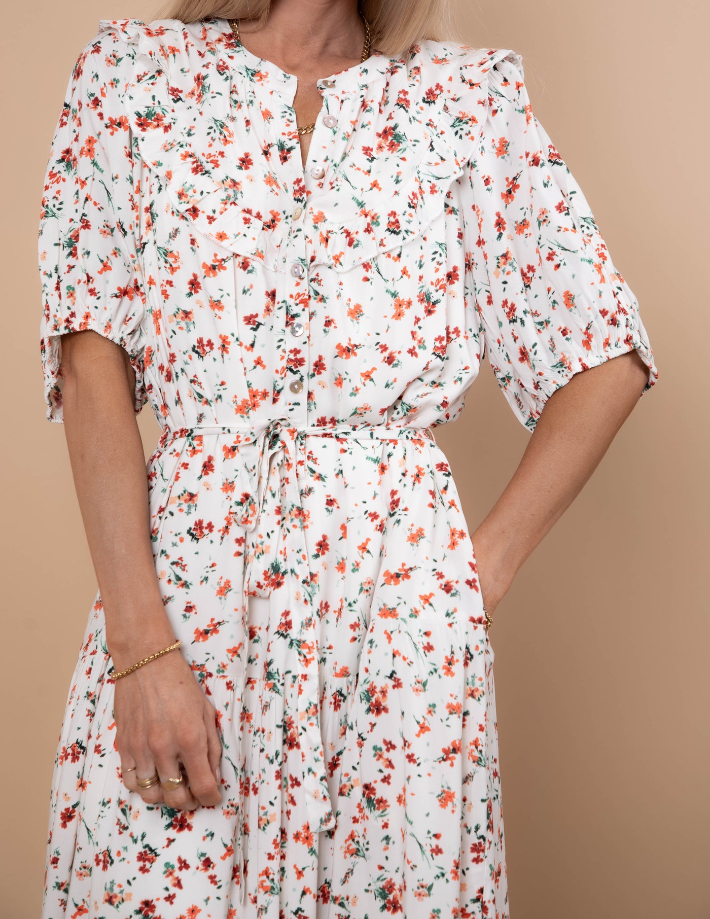 Bloom Belle Ruffle Dress