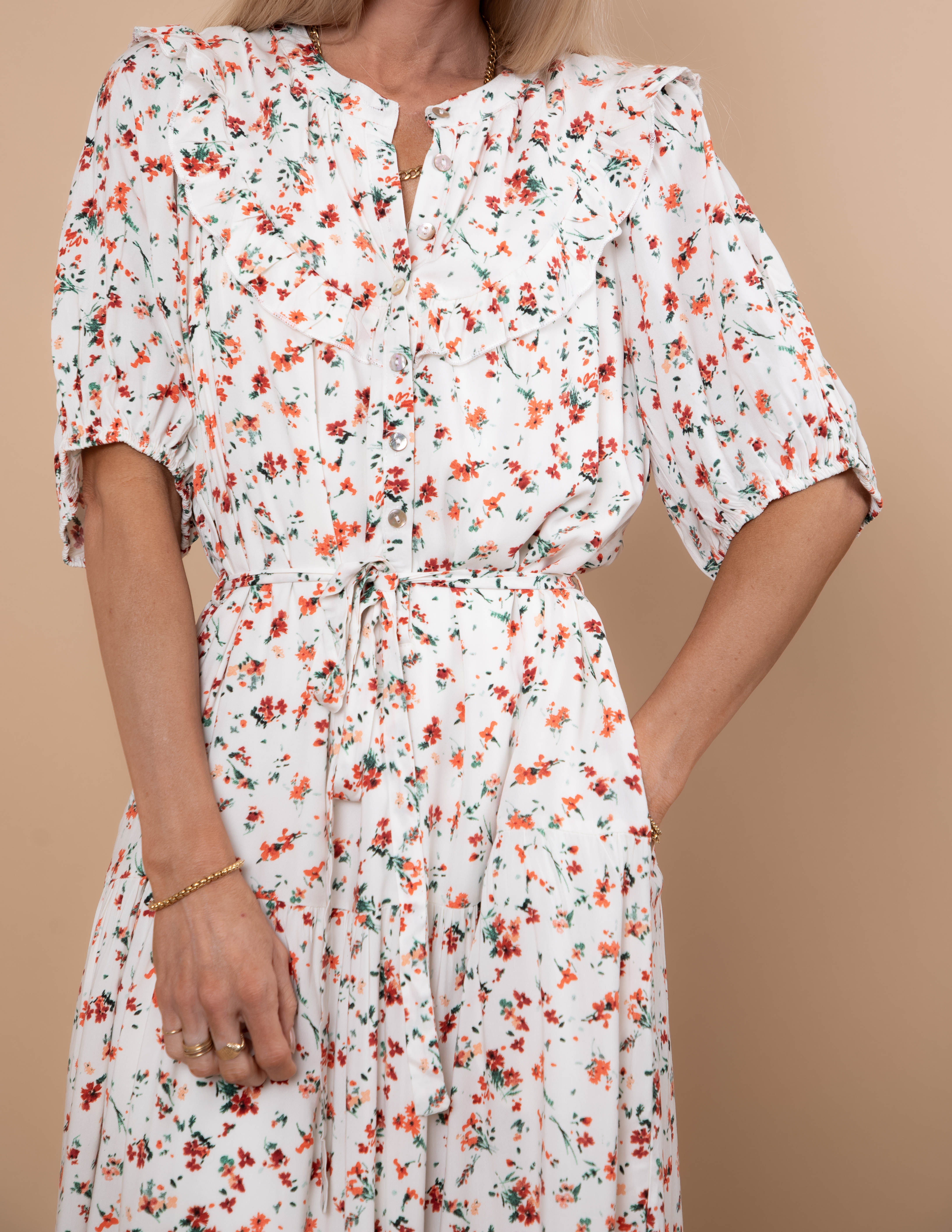 Bloom Belle Ruffle Dress