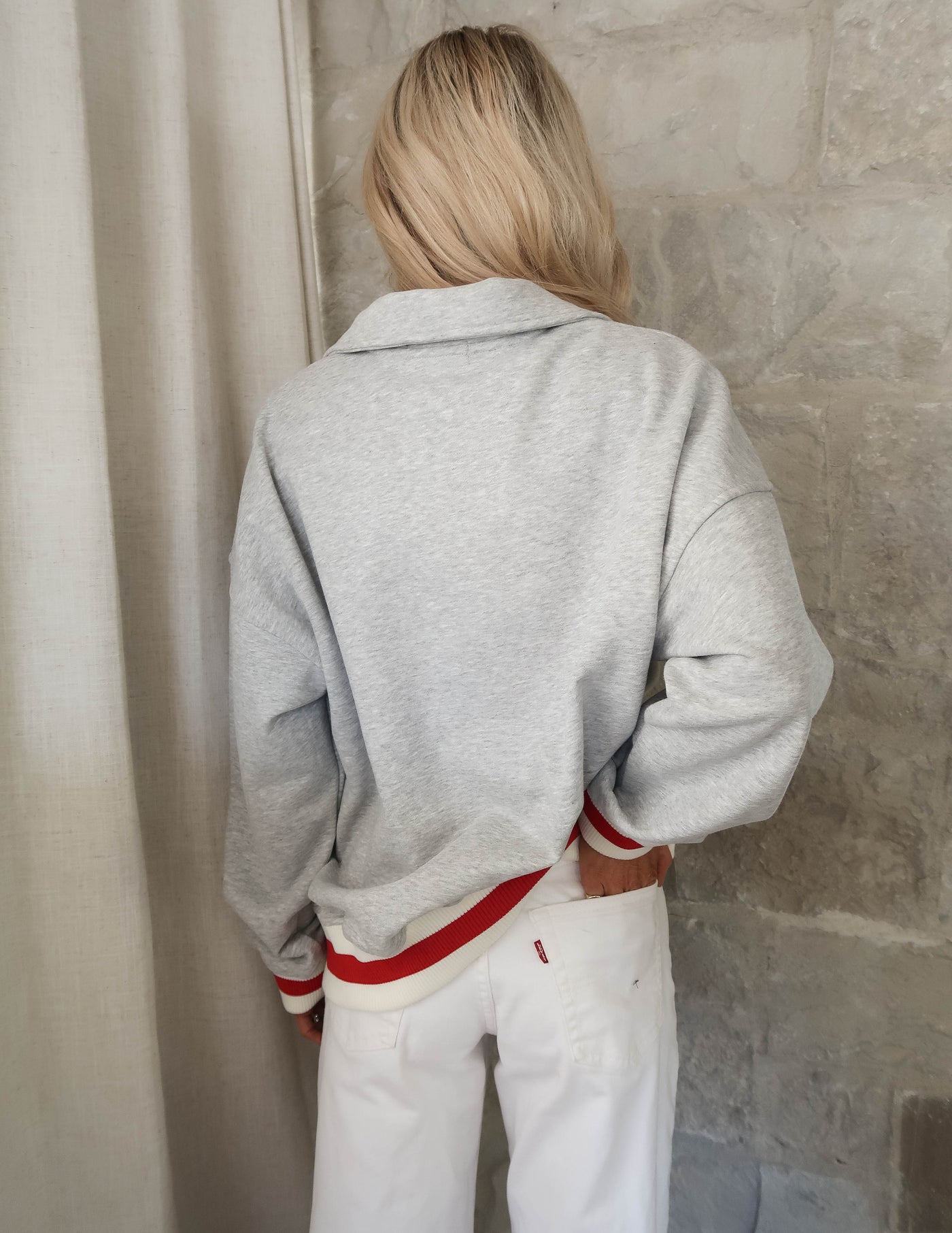 All-American Half Zip Pullover