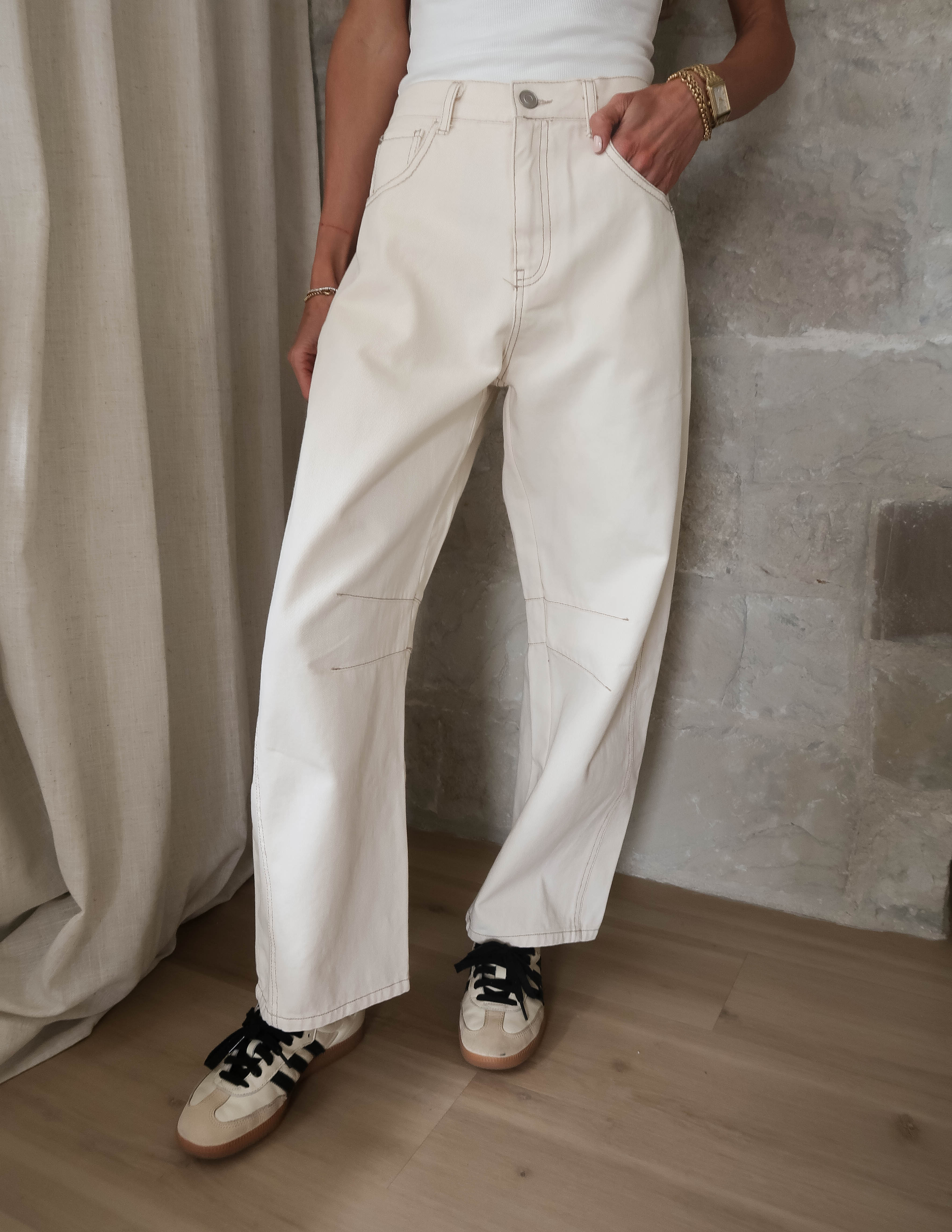 Urban Ease Barrel Pants