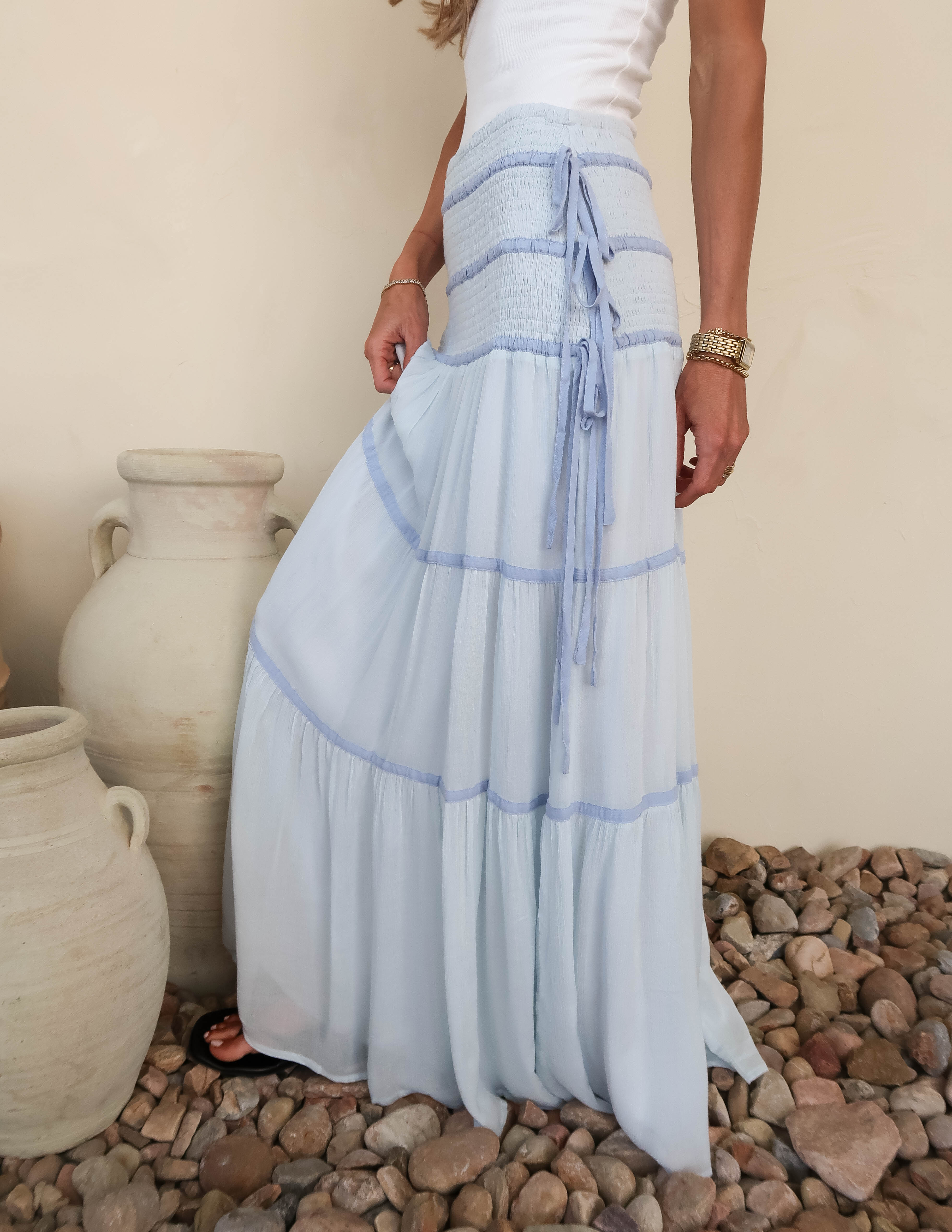 Sahara Breeze Maxi Skirt