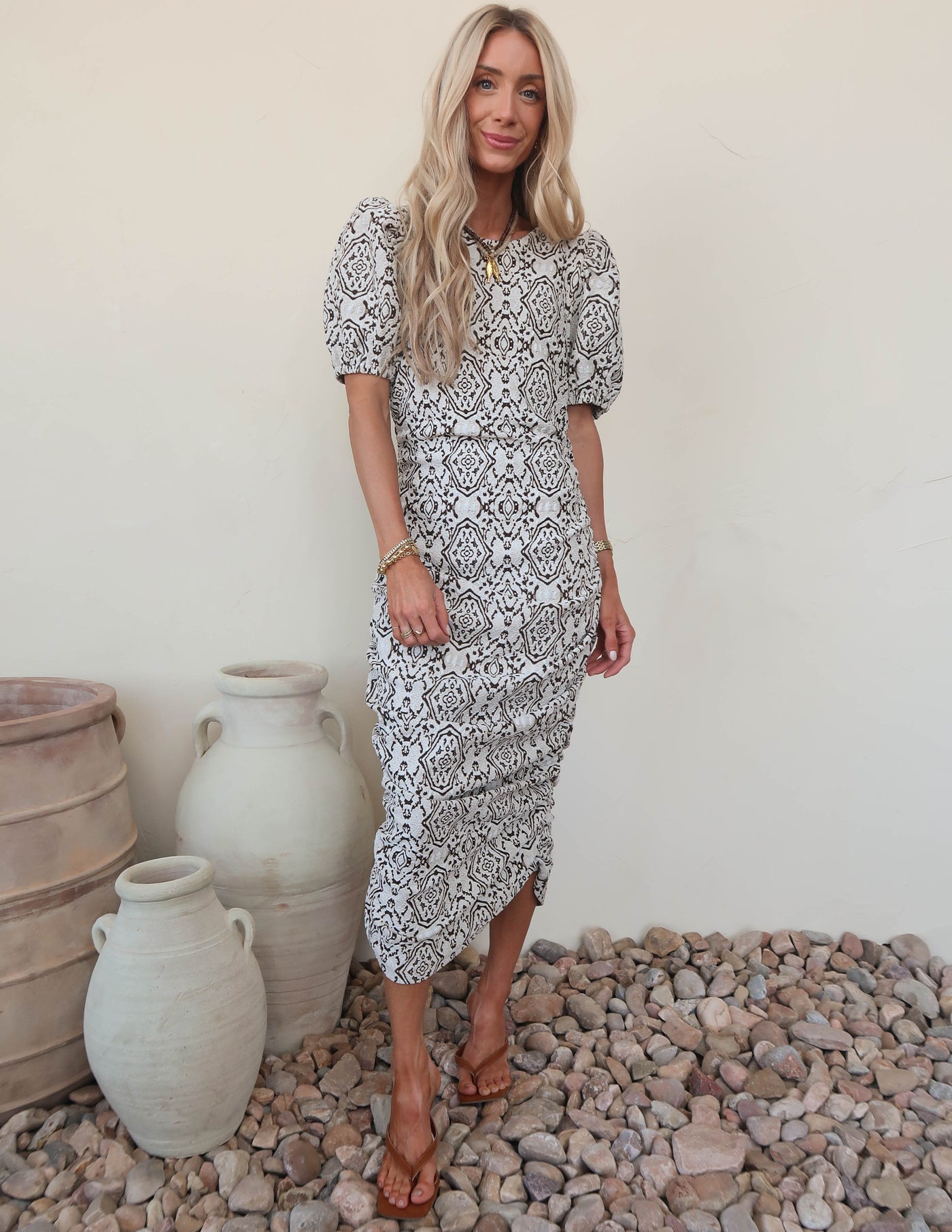 Etta Printed Dress
