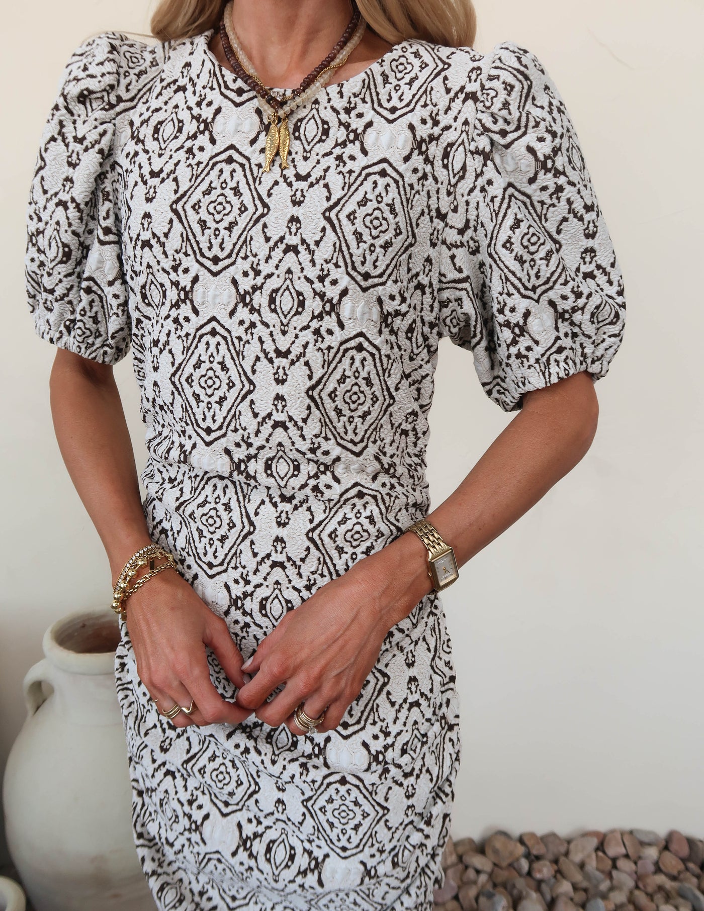 Etta Printed Dress