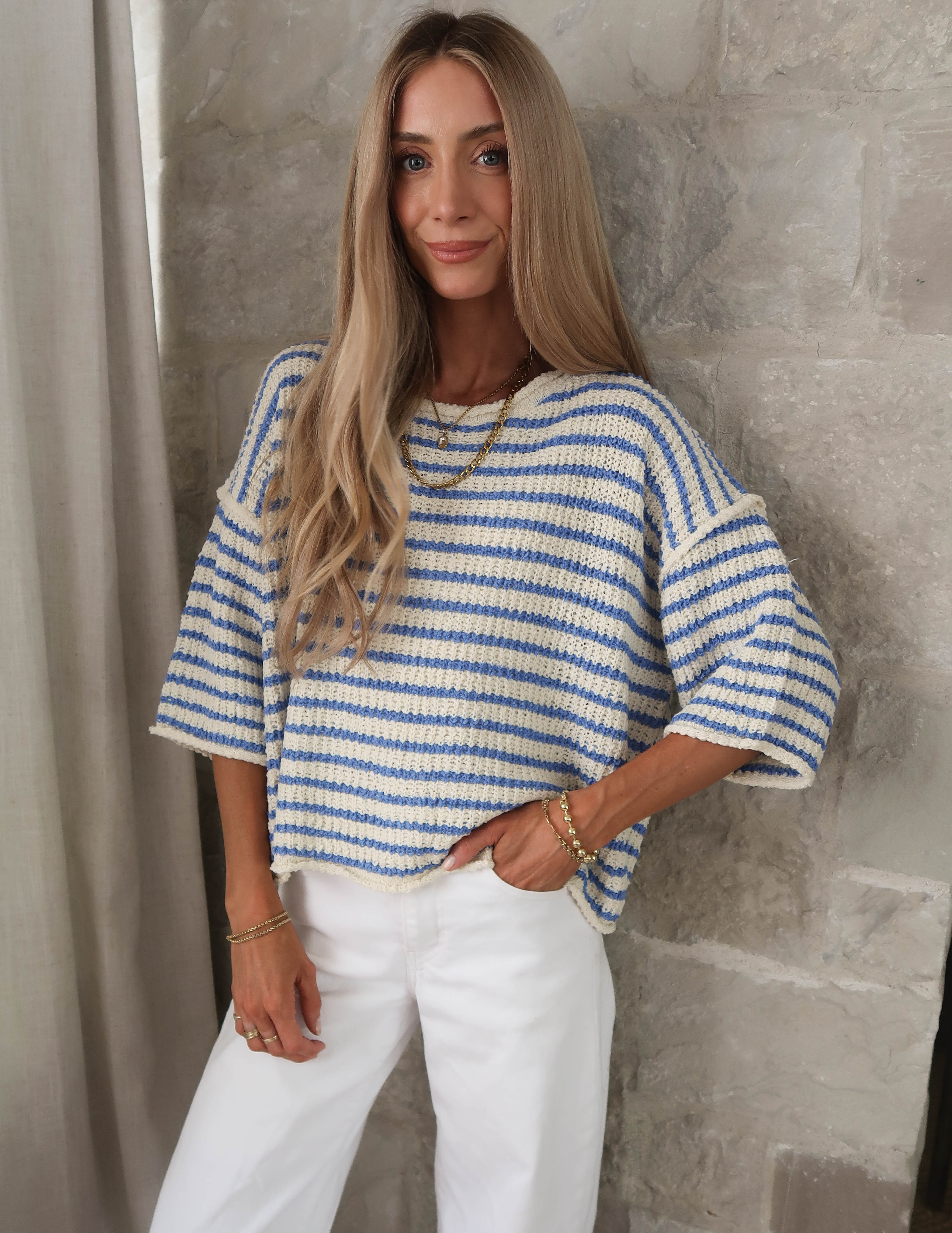 Marina Stripe Sweater
